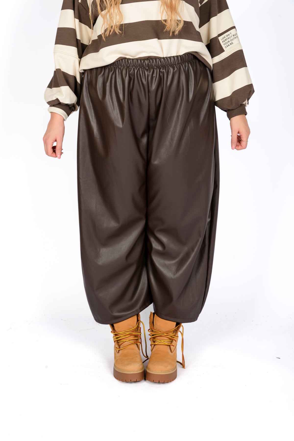 Pantalone Jenny Eco Pelle
