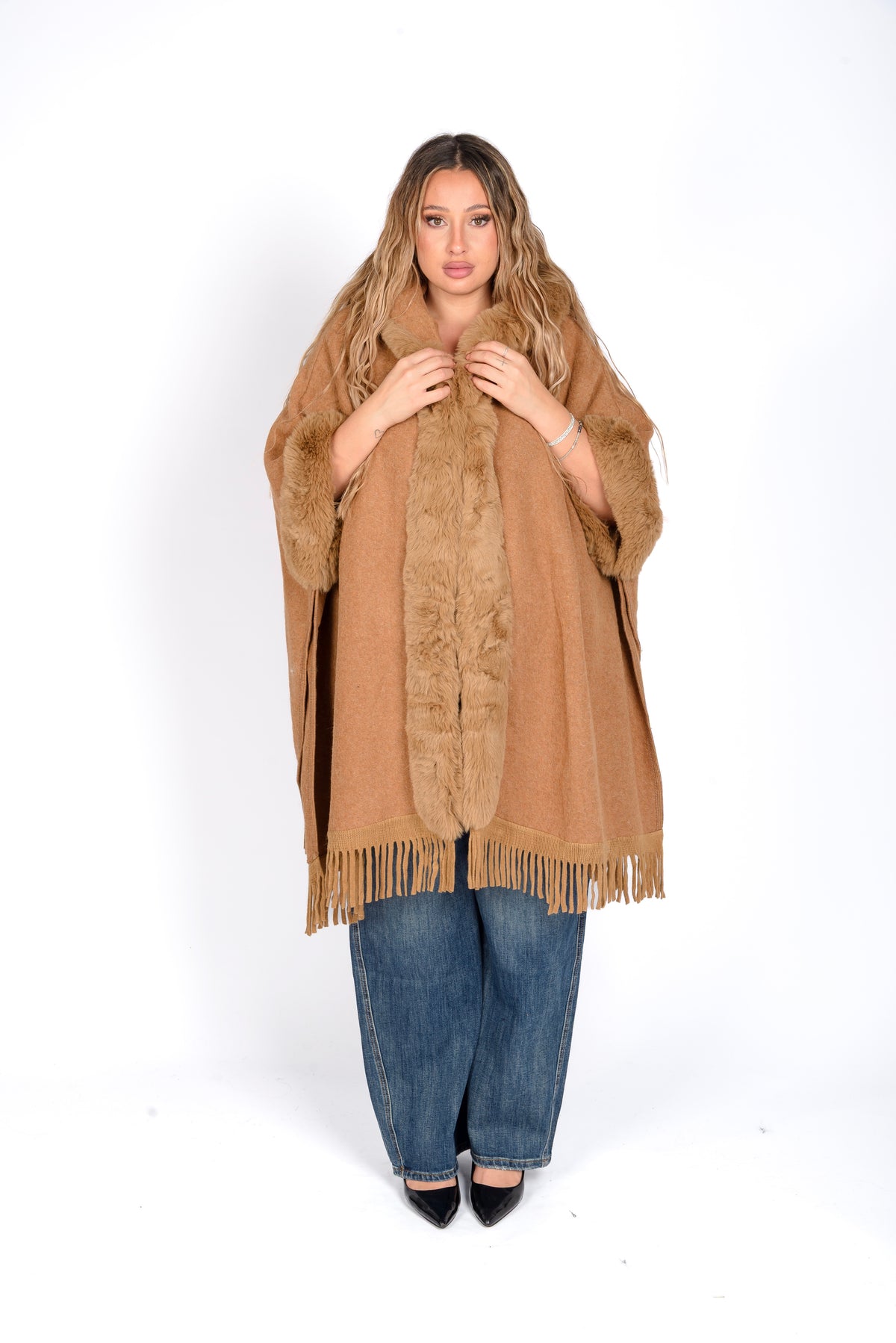 Cardigan Eco-Pelliccia