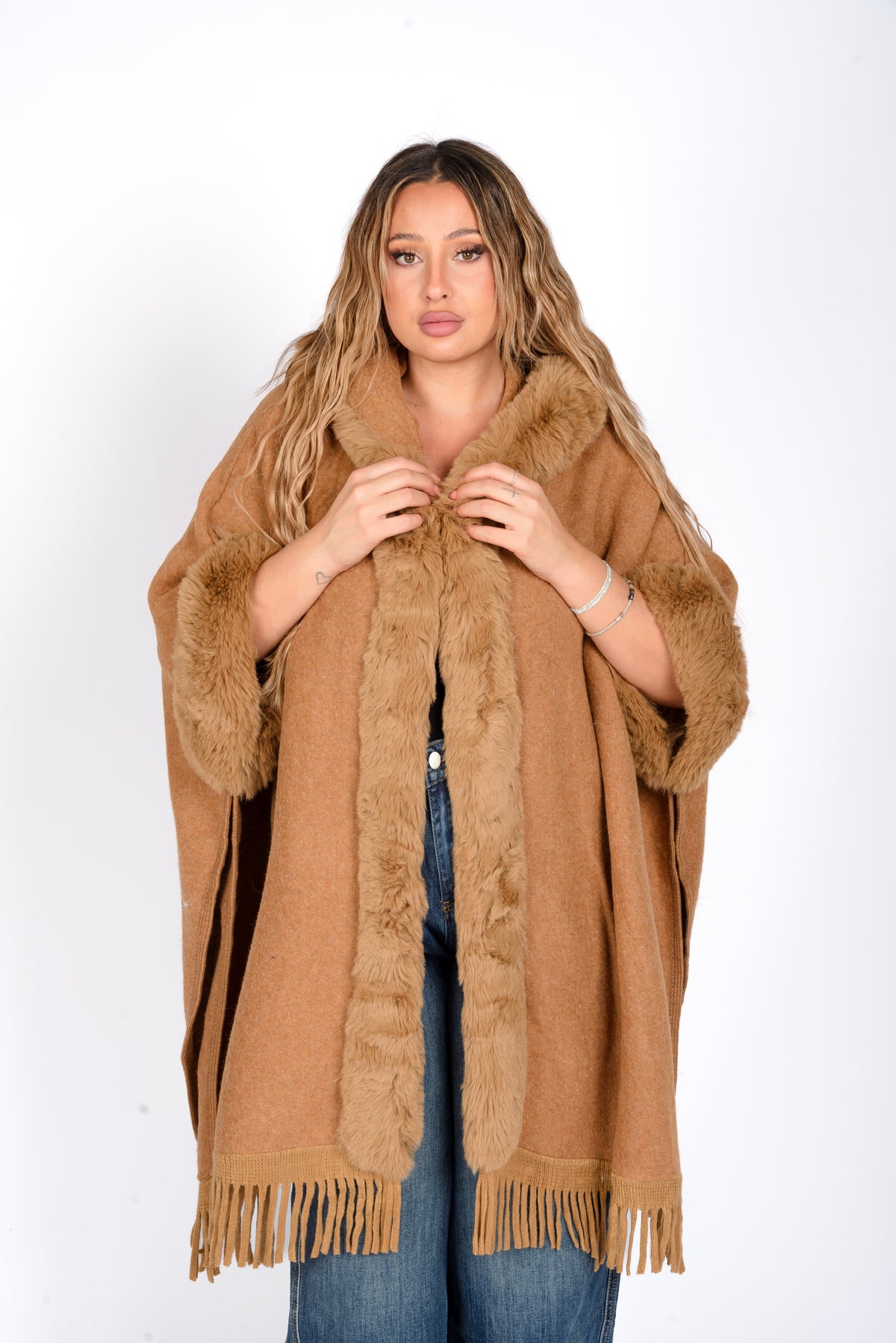 Cardigan Eco-Pelliccia