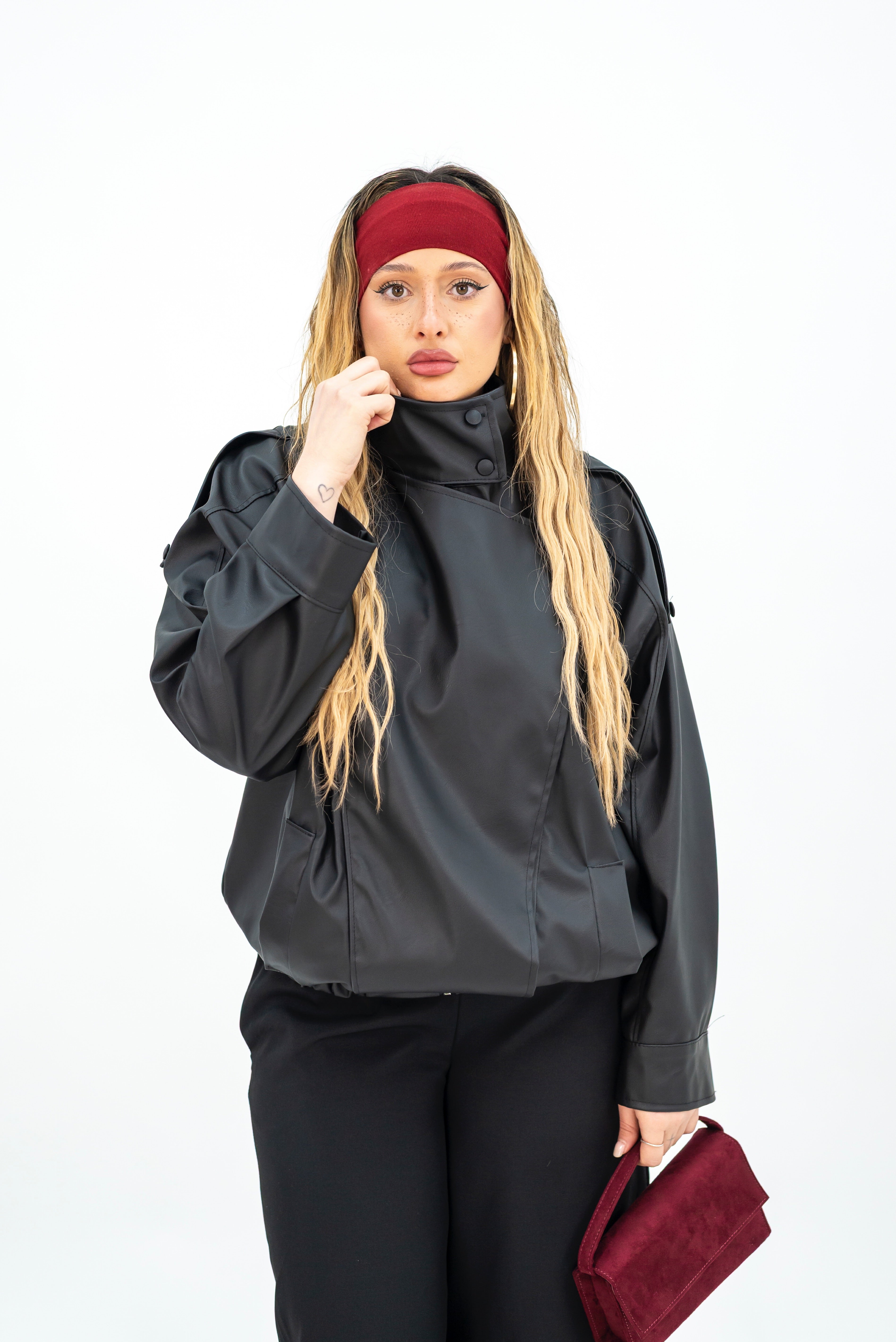 Giacca Eco-Pelle Zaira