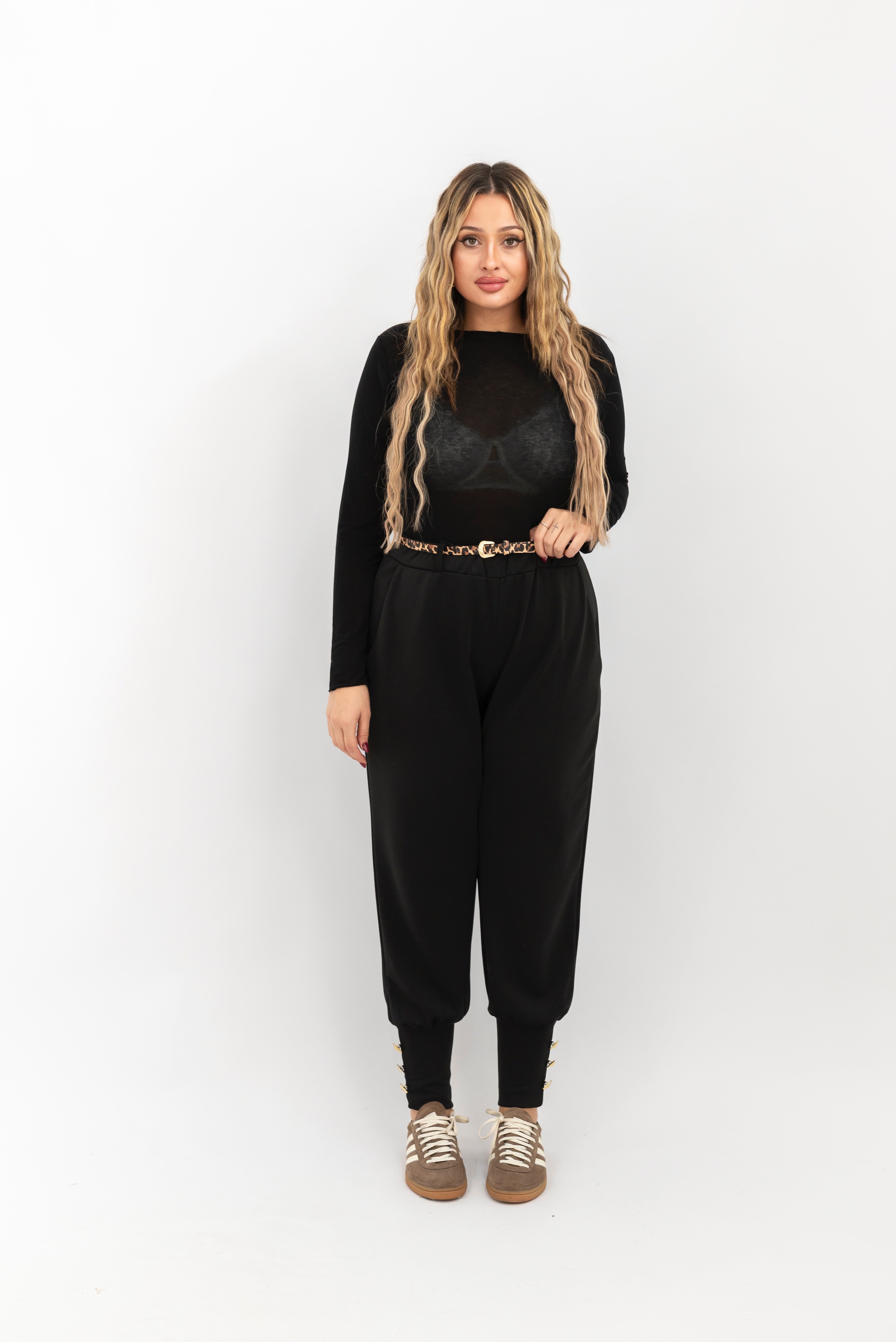 Pantalone Cintura Maculata