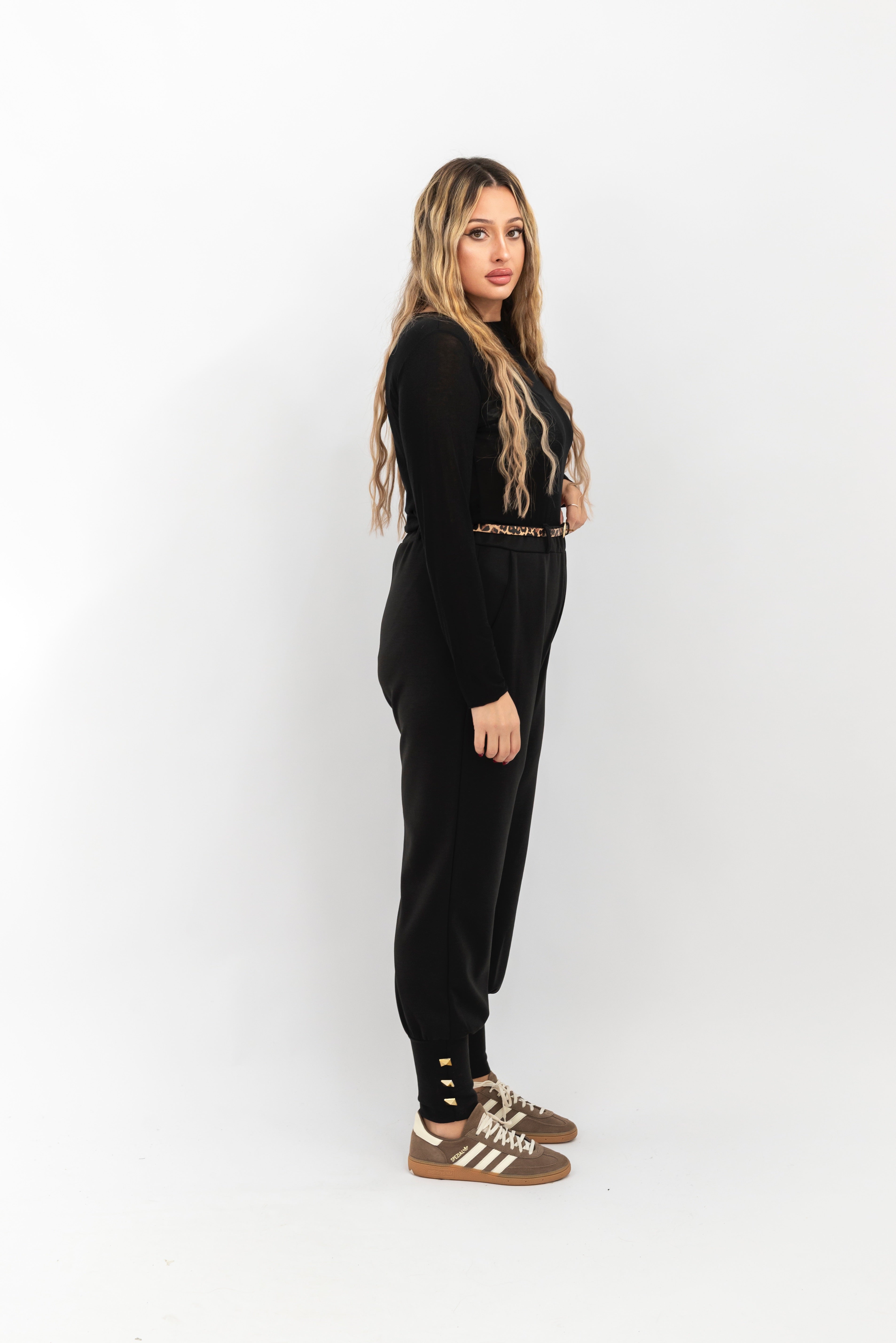 Pantalone Cintura Maculata