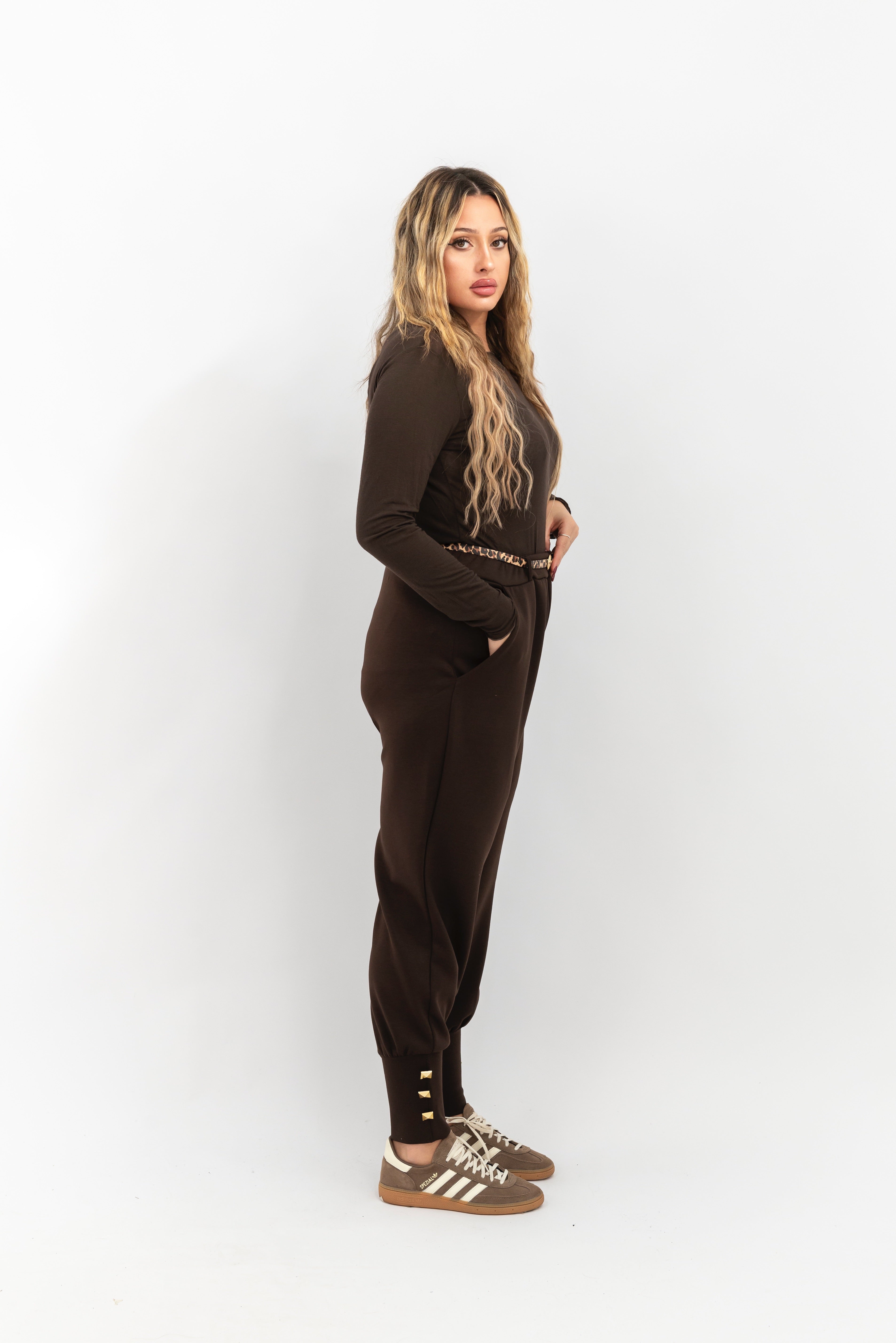 Pantalone Cintura Maculata