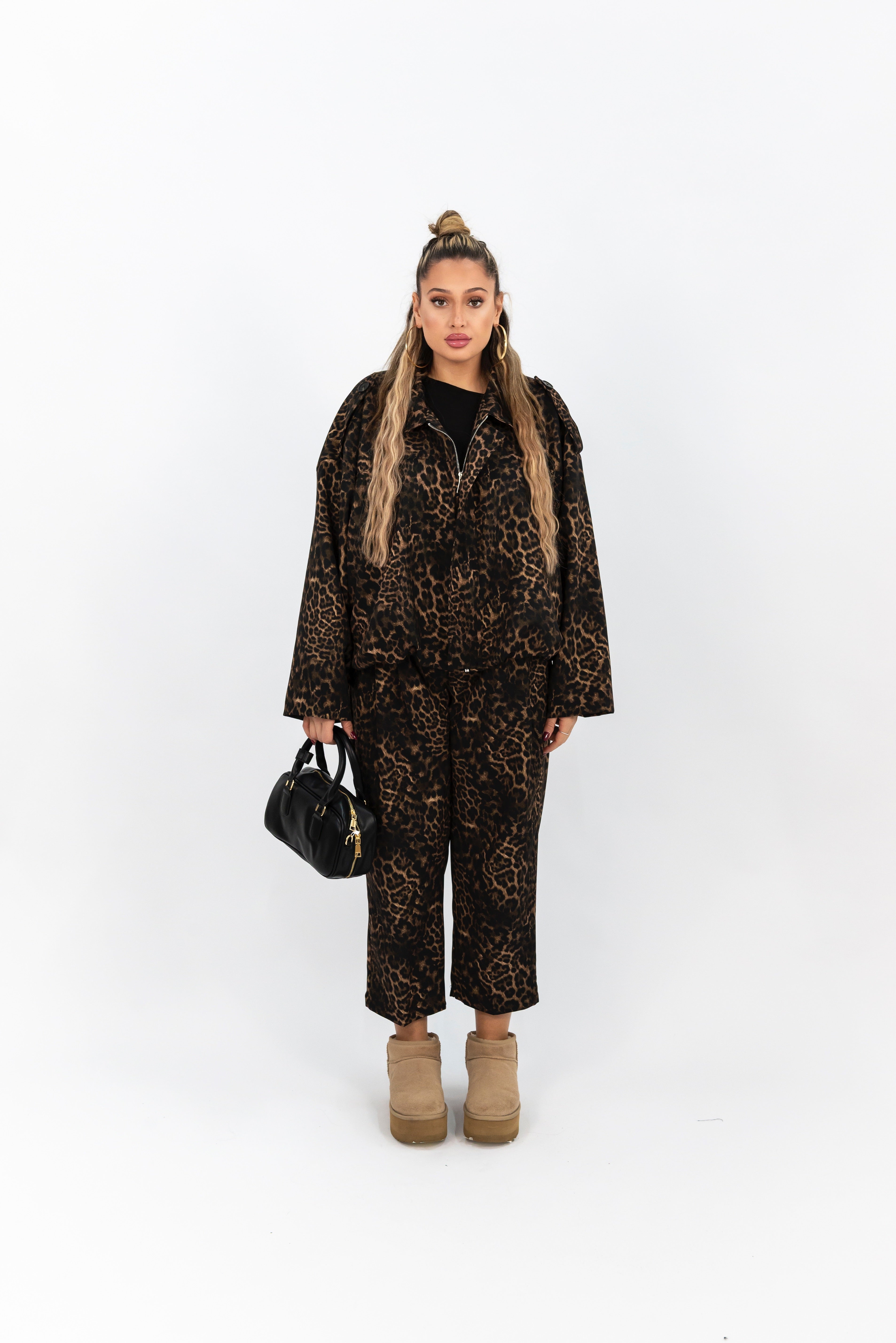 Giacca Zip Safari