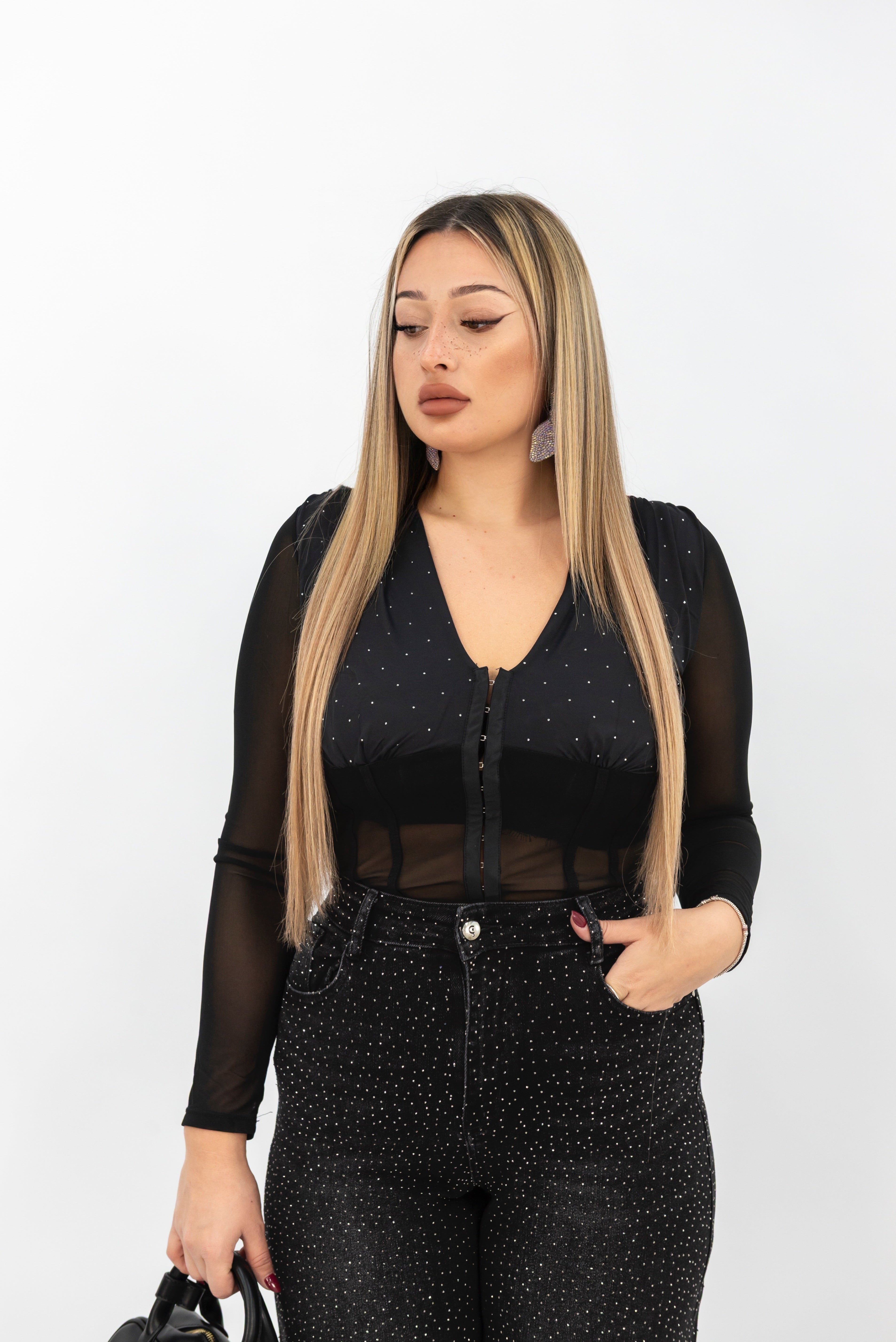 Corpetto Jenny Strass