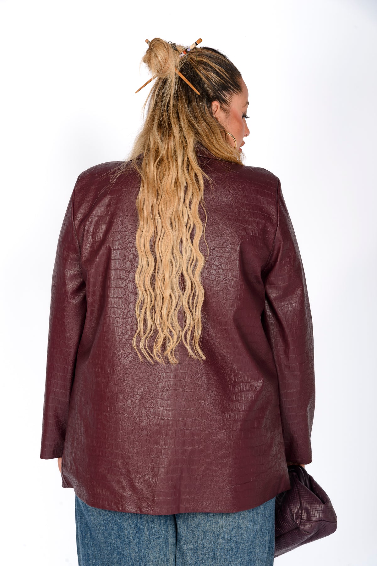 Giacca Eco-Pelle Basic