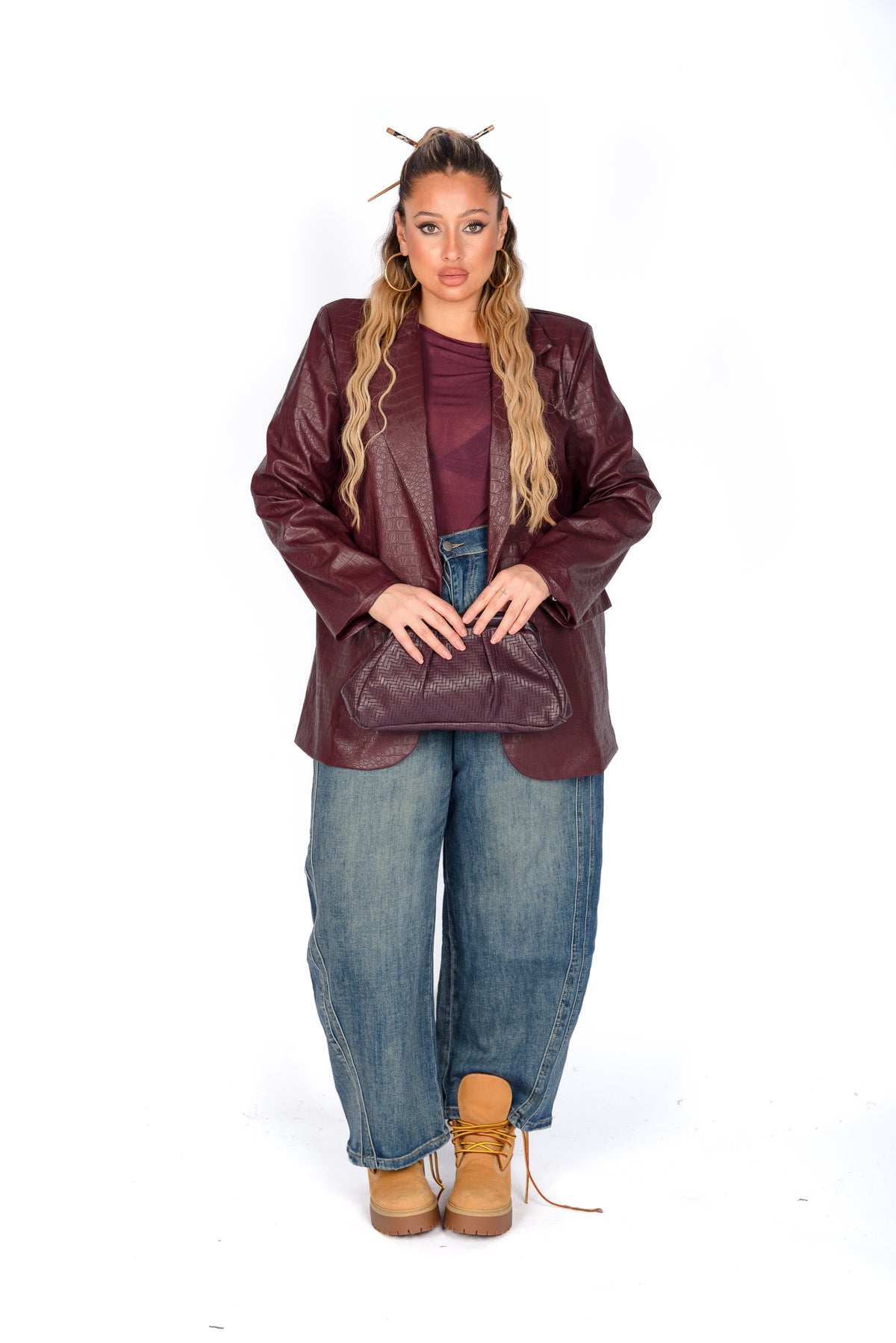 Giacca Eco-Pelle Basic