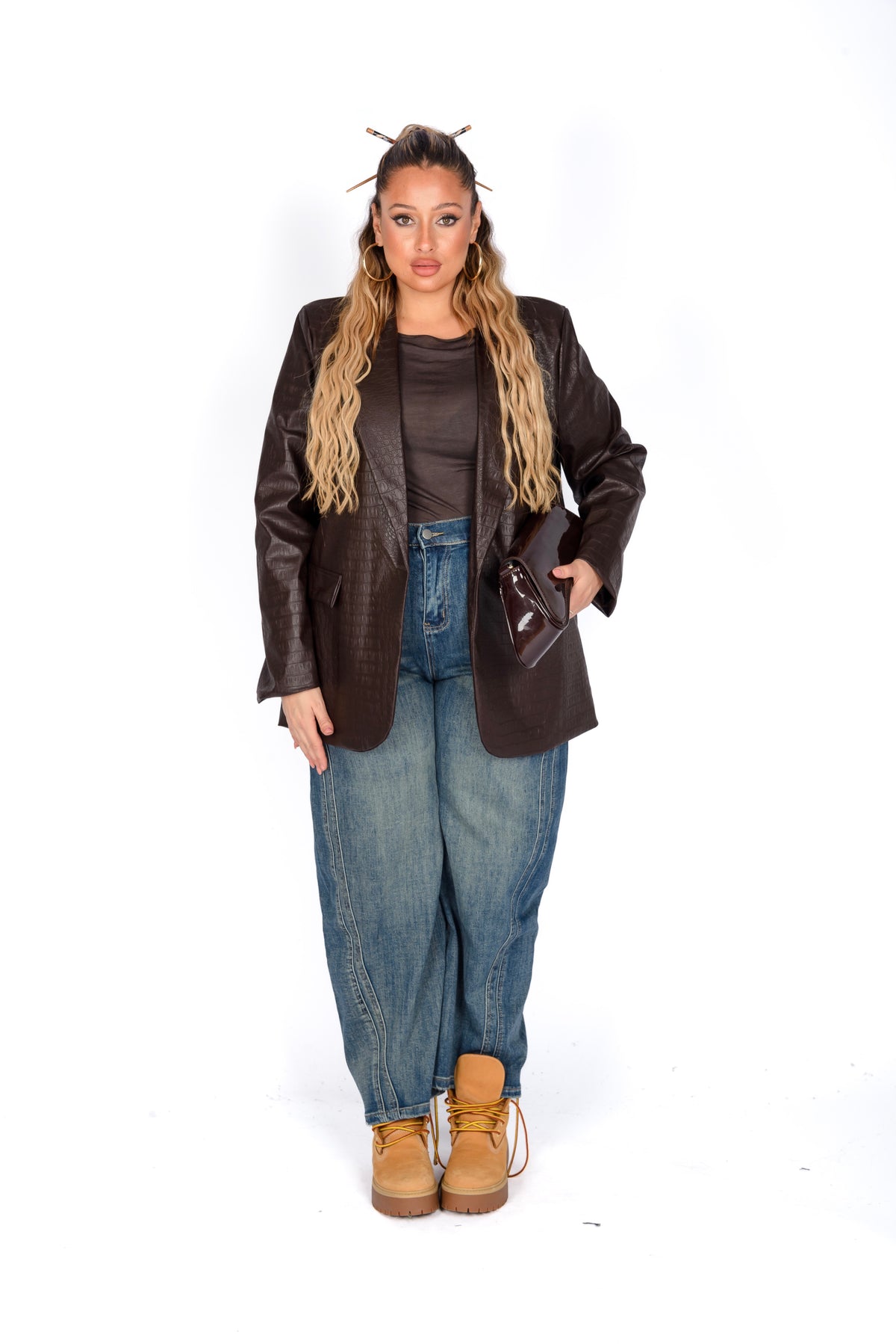 Giacca Eco-Pelle Basic