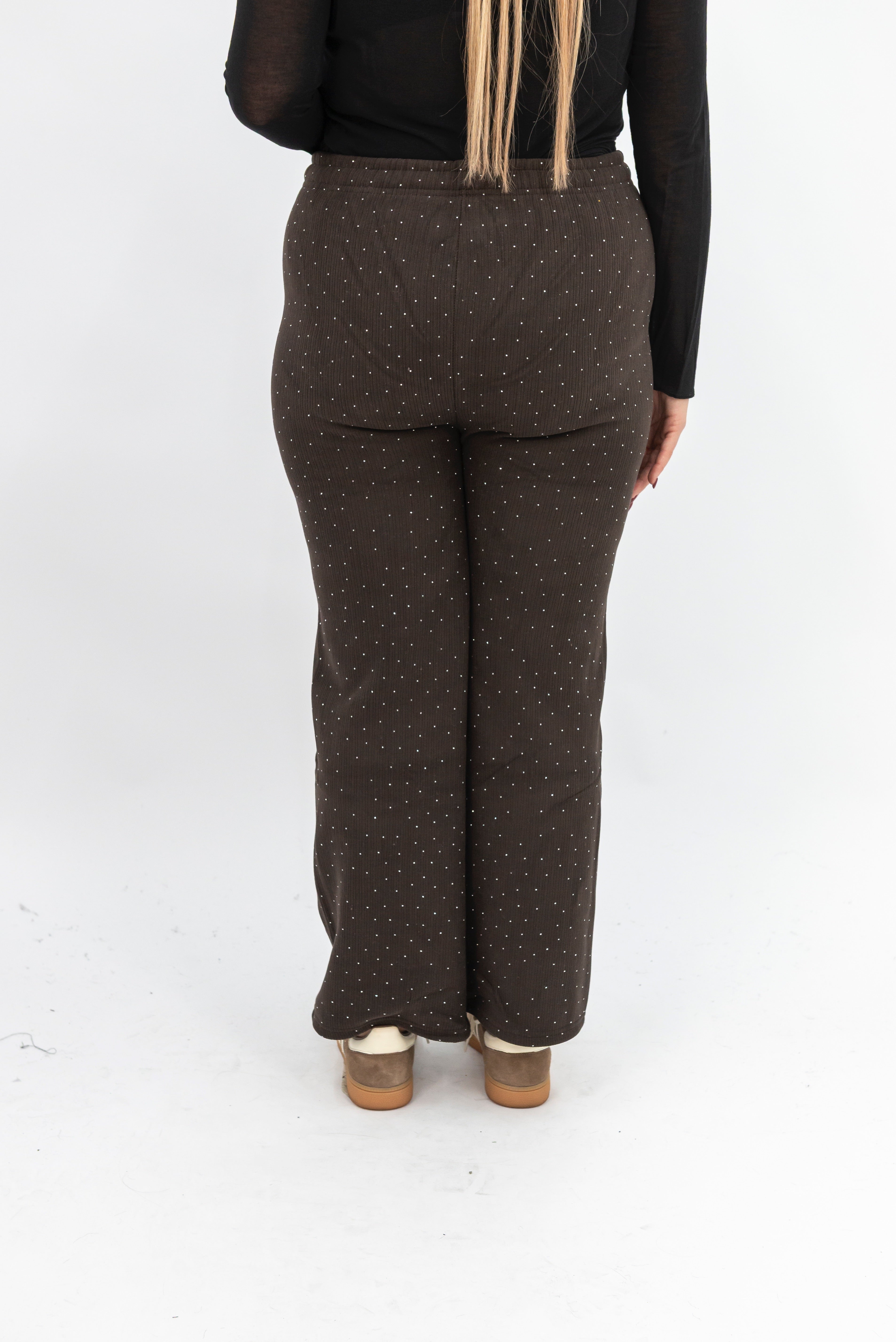 Panta Ciniglia Strass