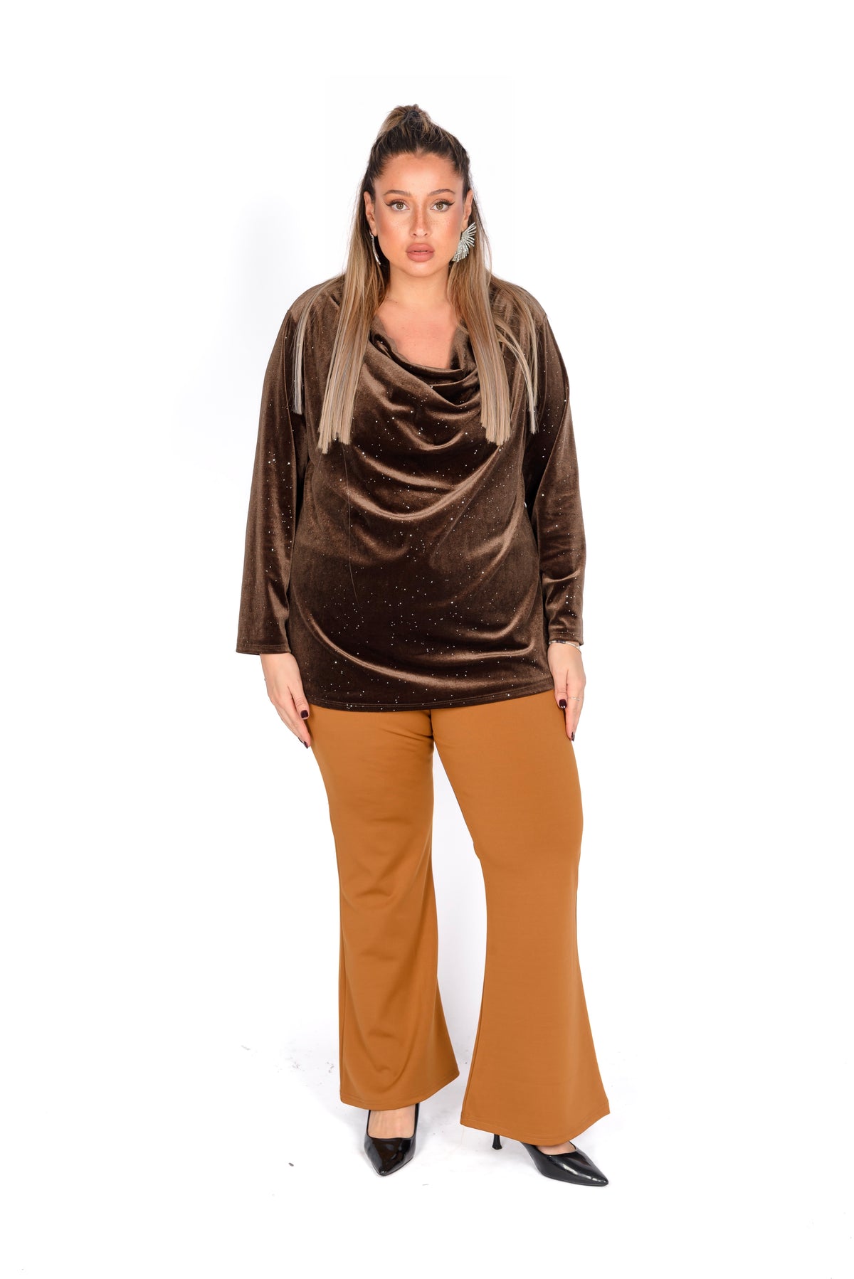 Pantalone Punto Milano Con Cintura