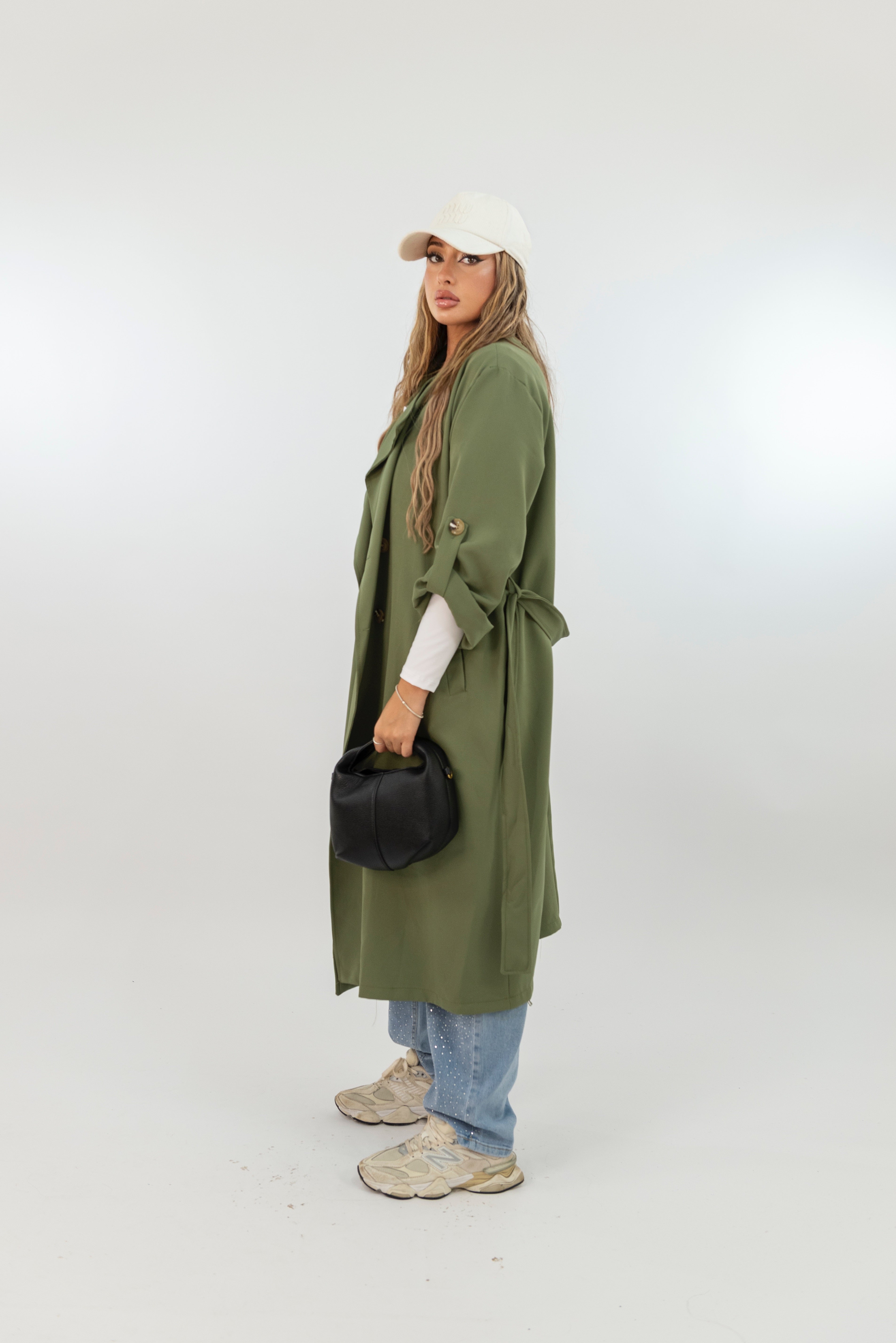 Trench Lungo Doppio Petto