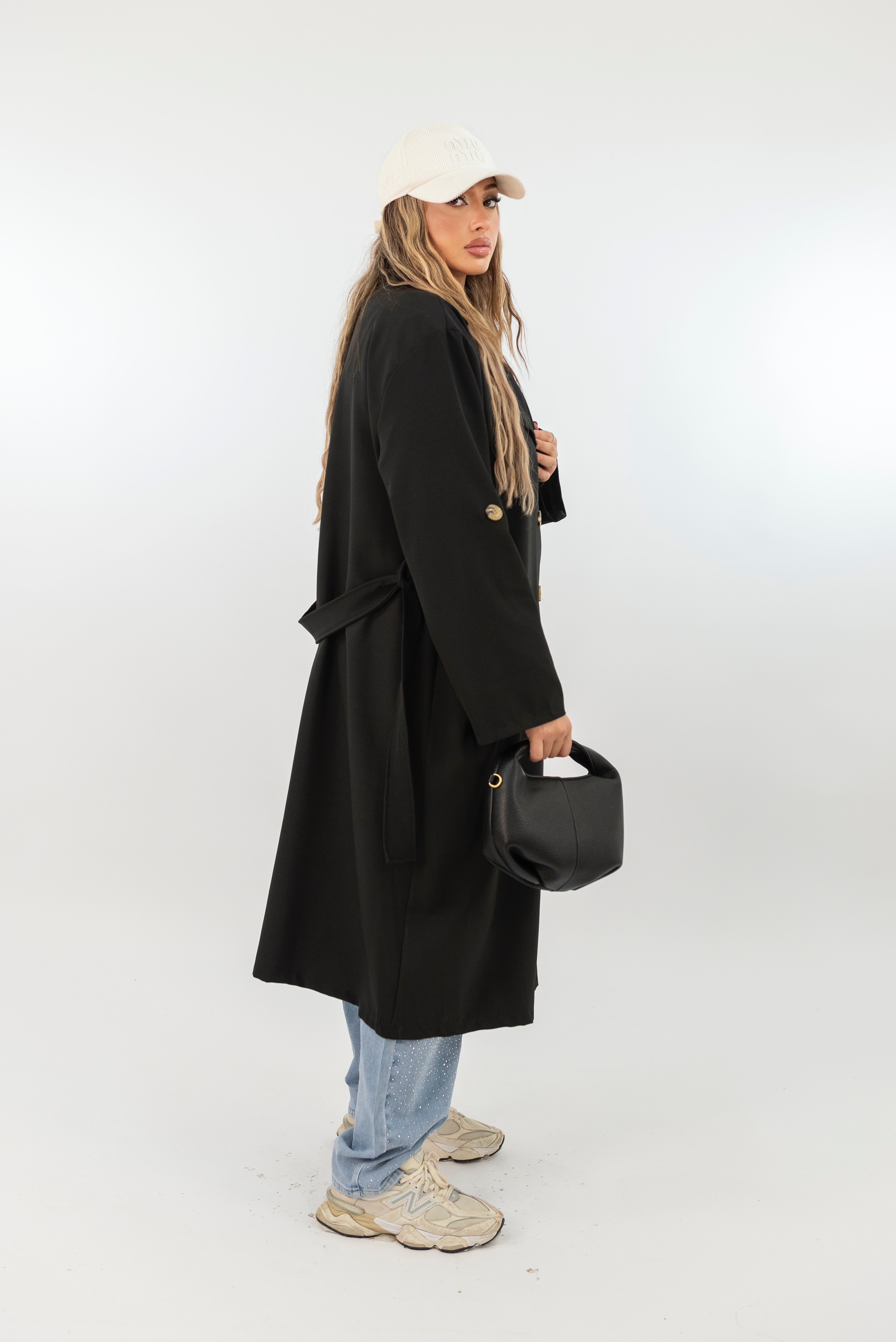 Trench Lungo Doppio Petto