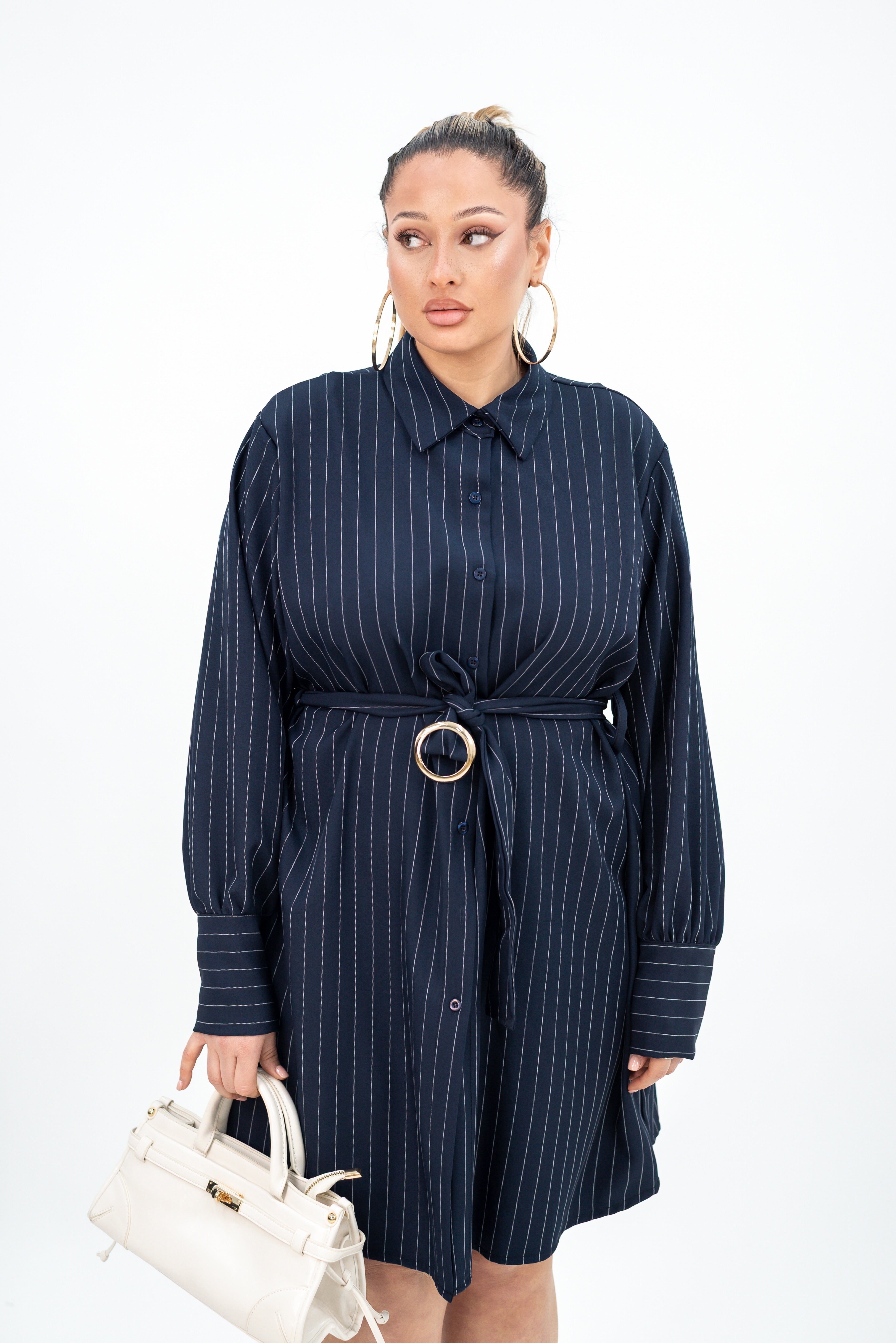 Dress Lucrezia Gessato