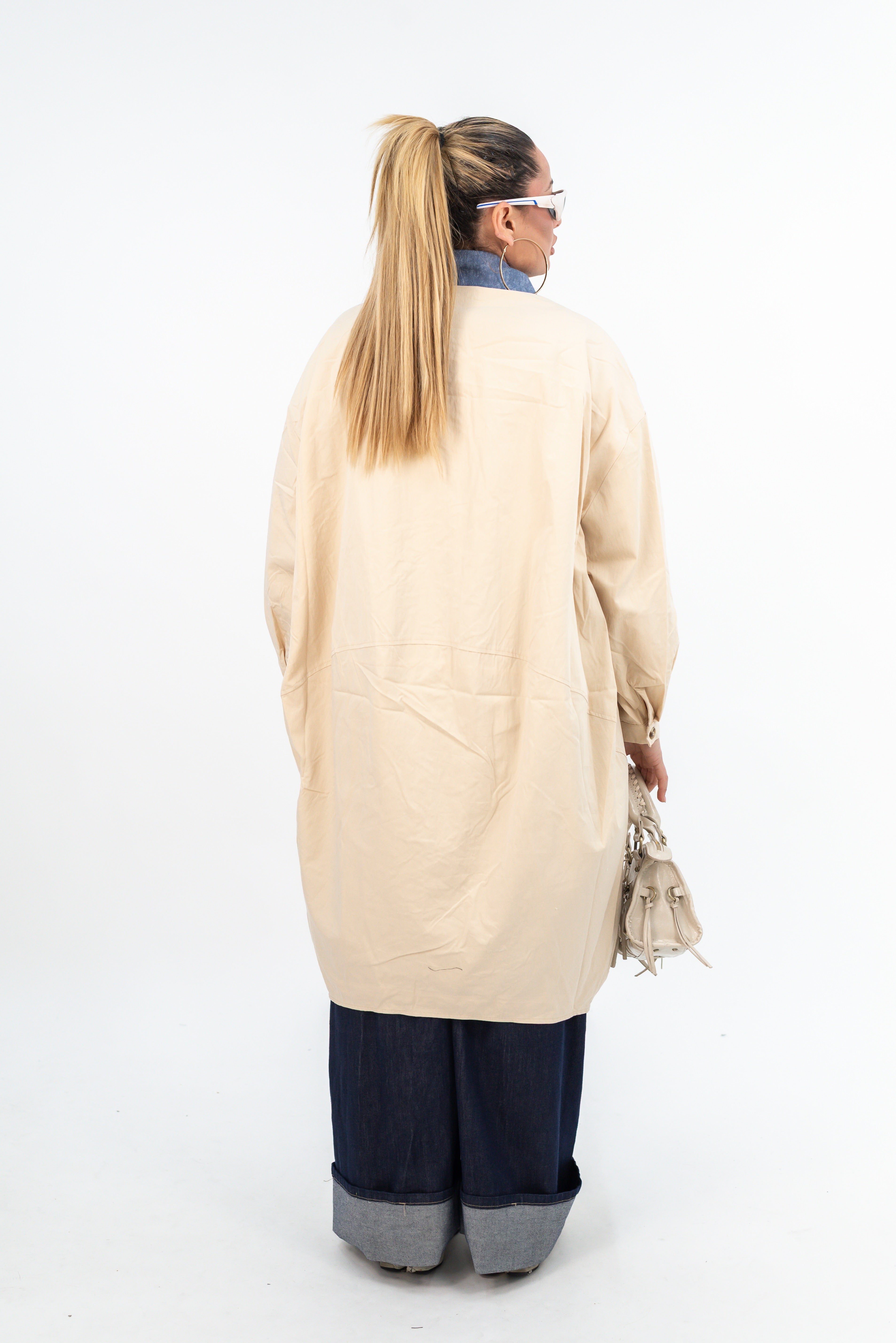 Trench Collo Denim