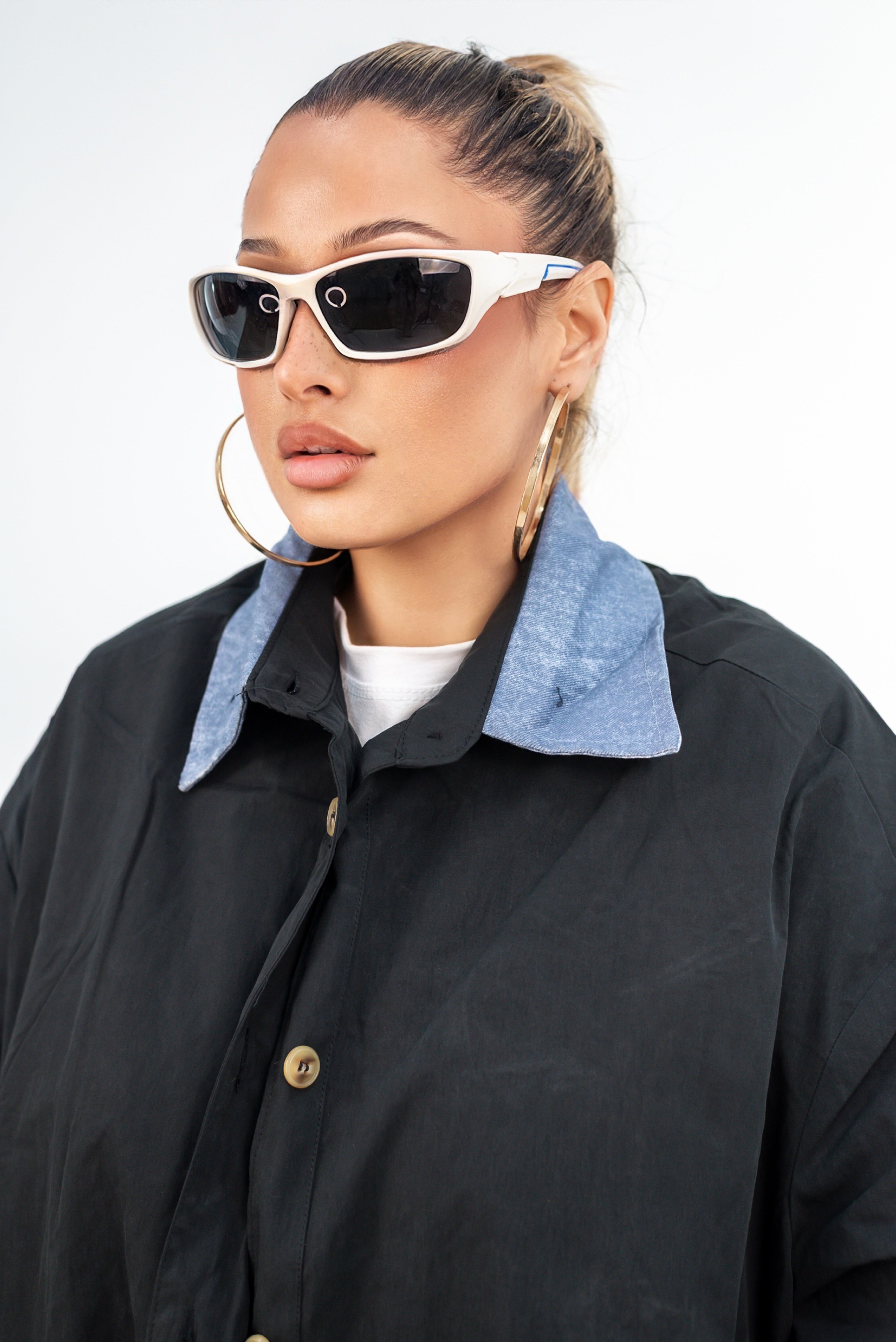 Trench Collo Denim