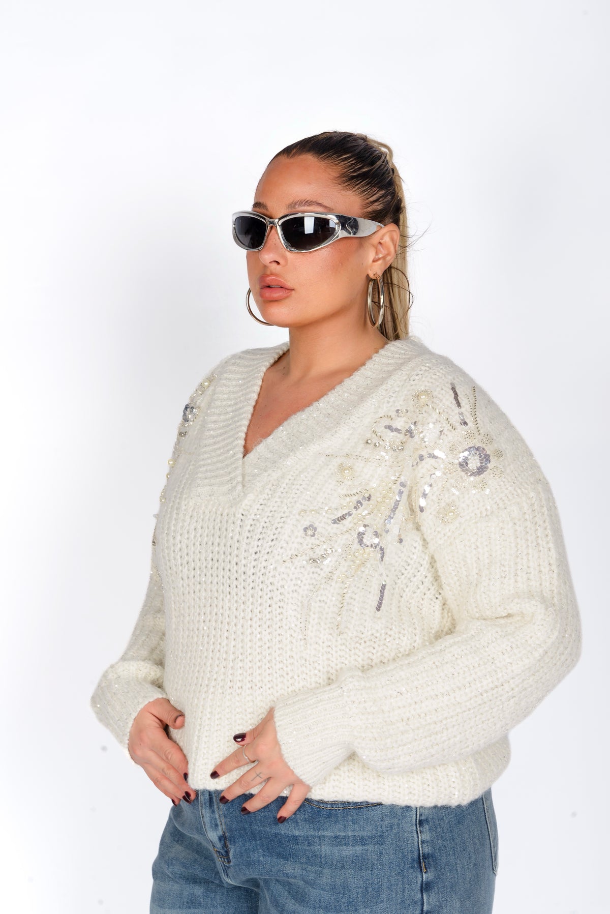 Maxi Maglione Pearl