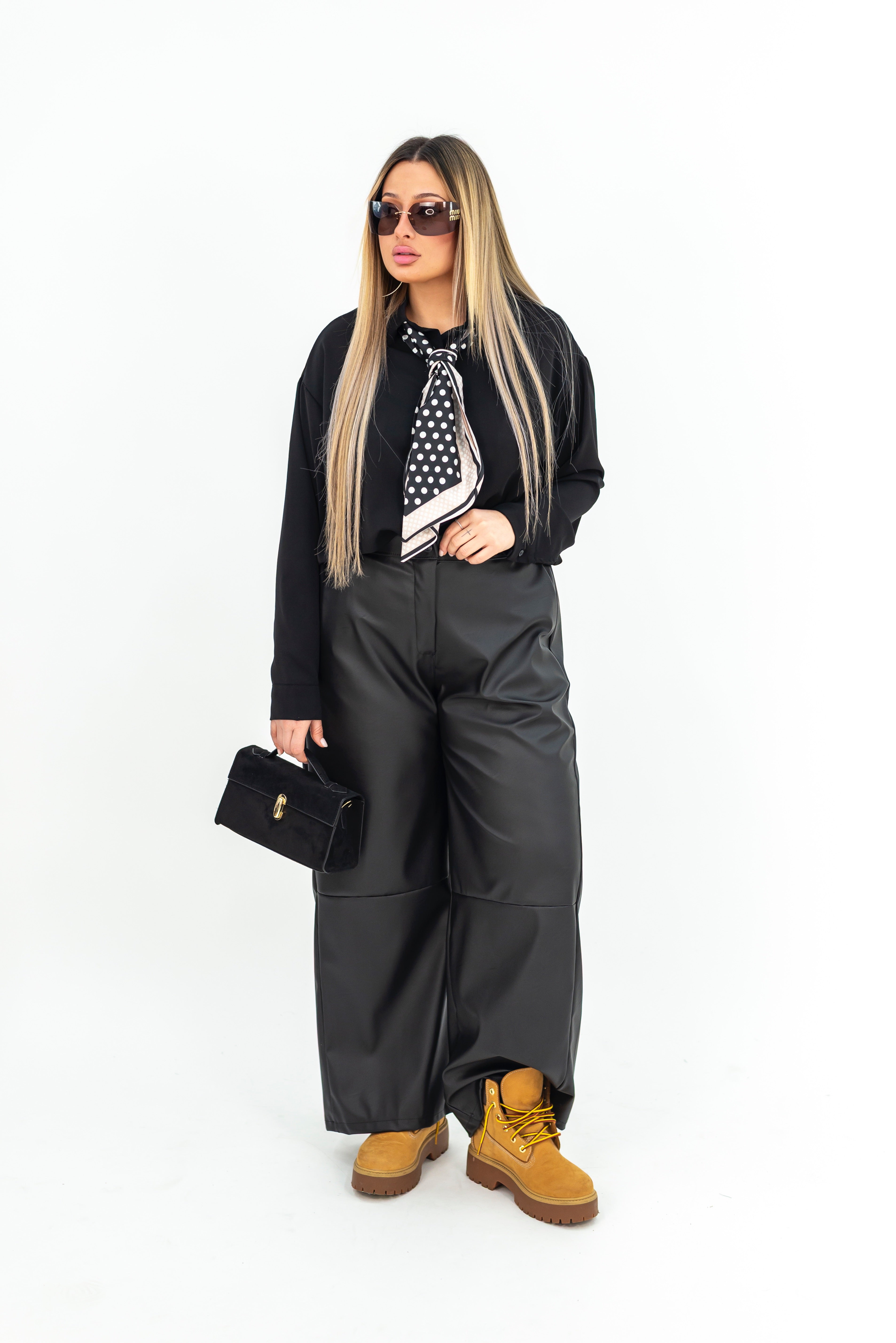 Pantalone Ecopelle Kelly