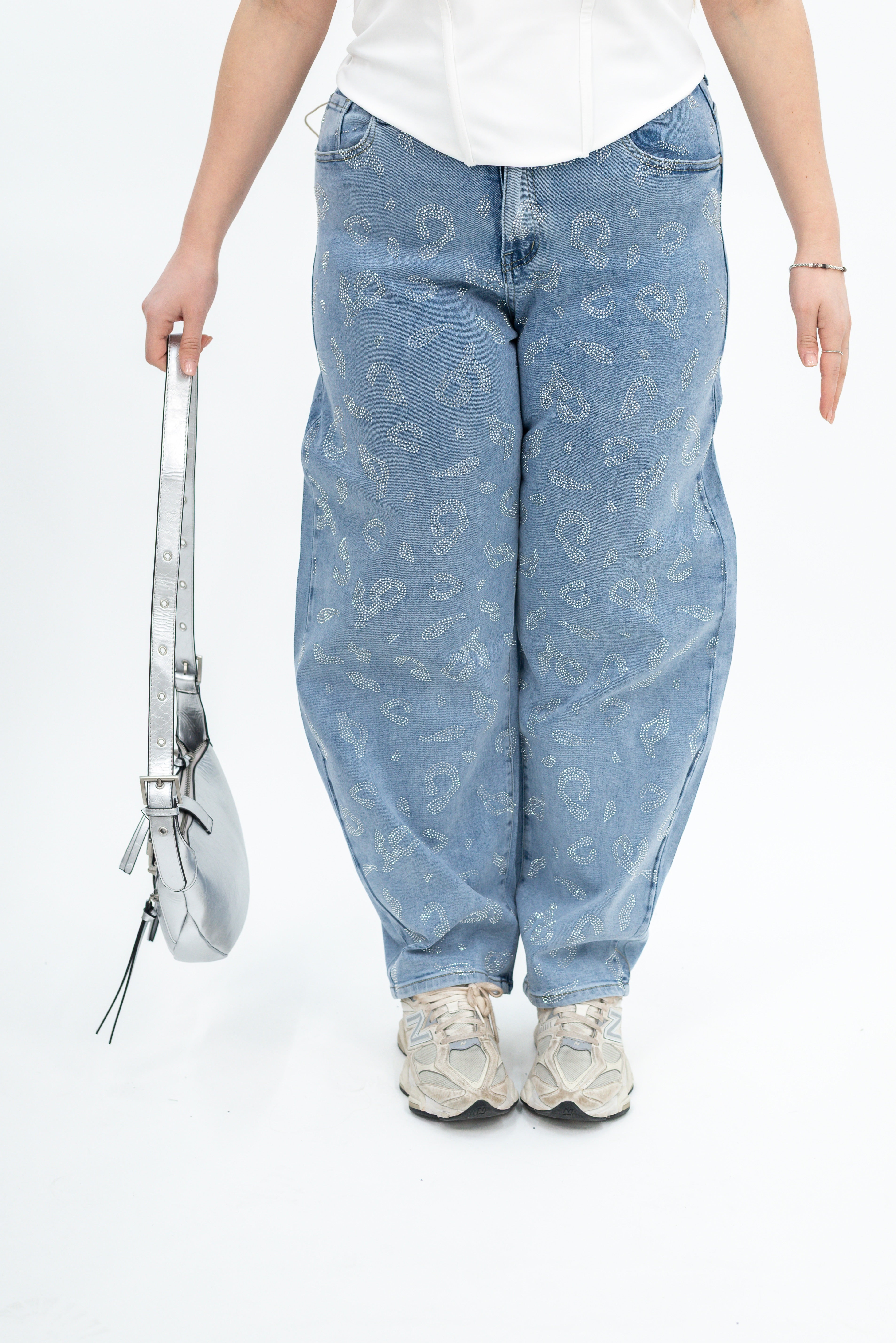 Jeans Ballon Maculato