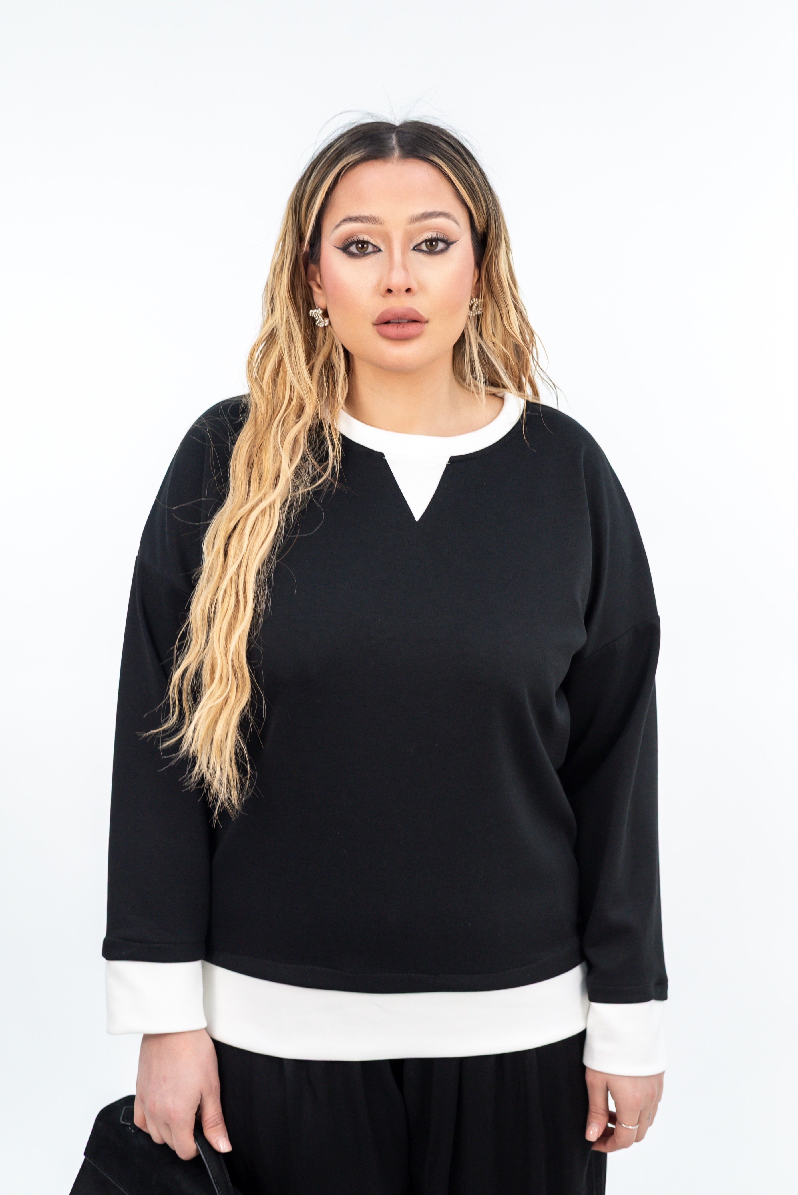 Maglia Scollo Camicia