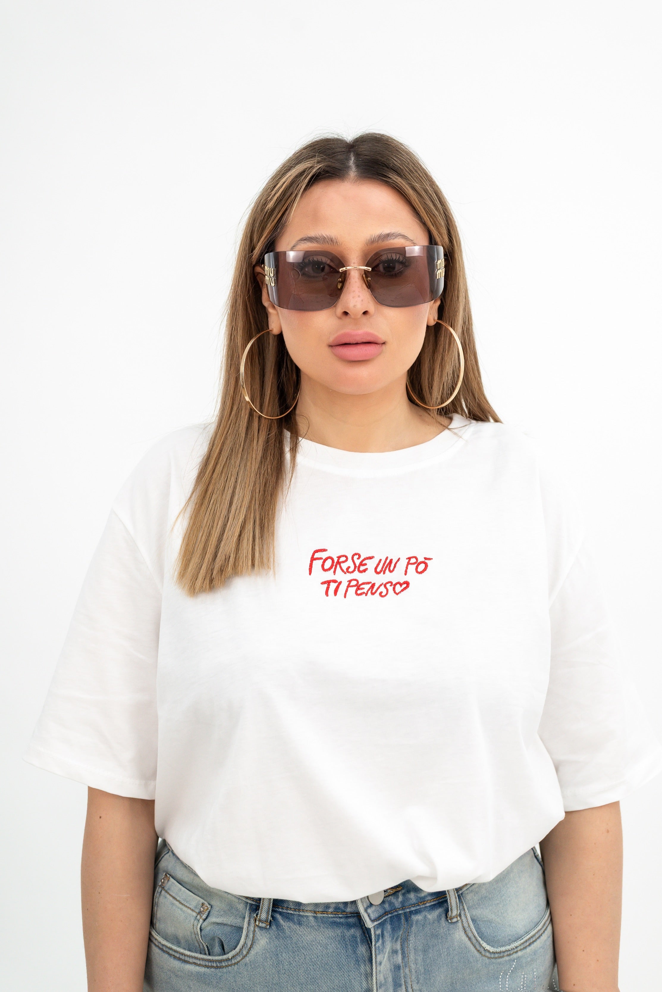 T-Shirt "Forse Un Pò Ti Penso"