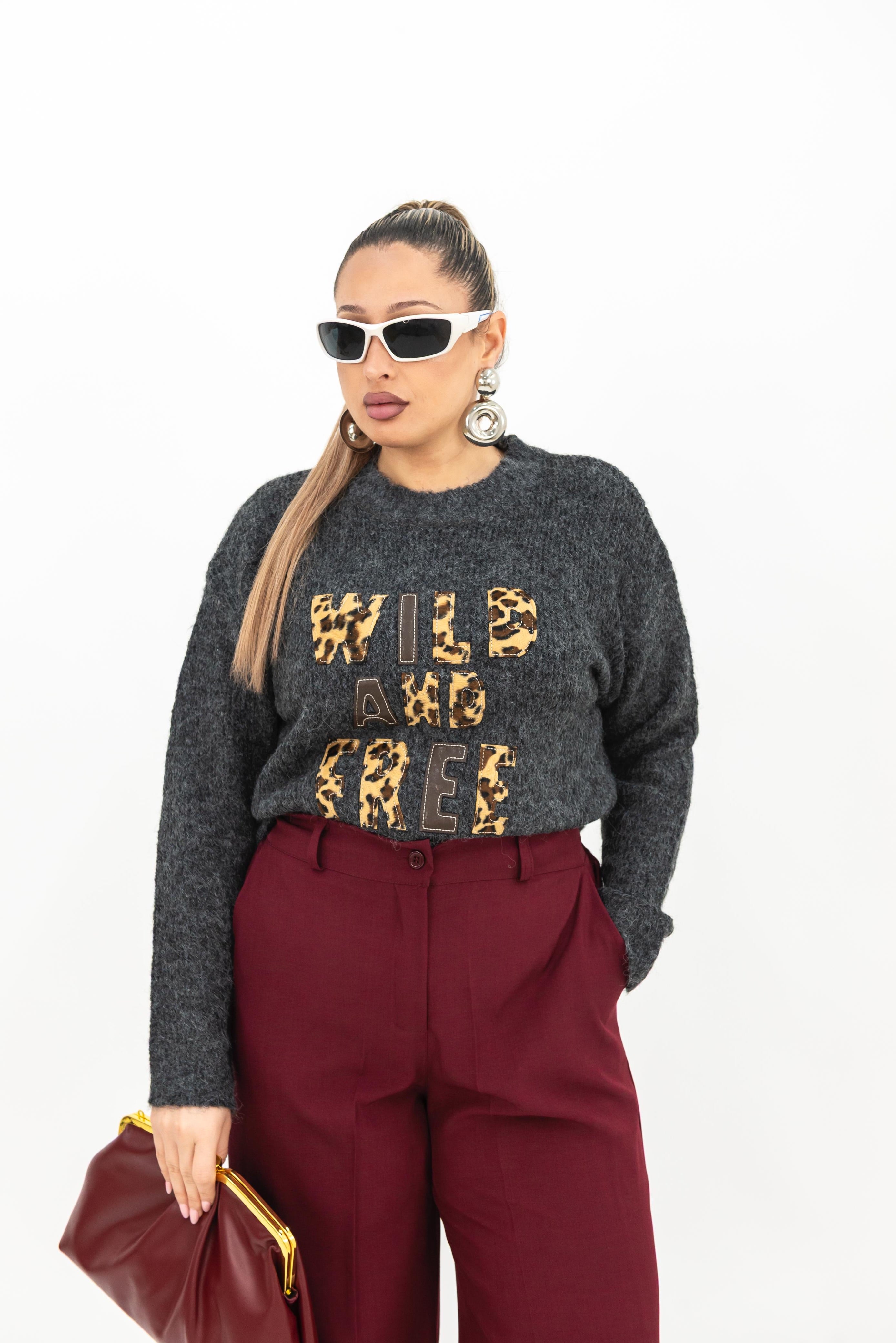 Maglione Leopard