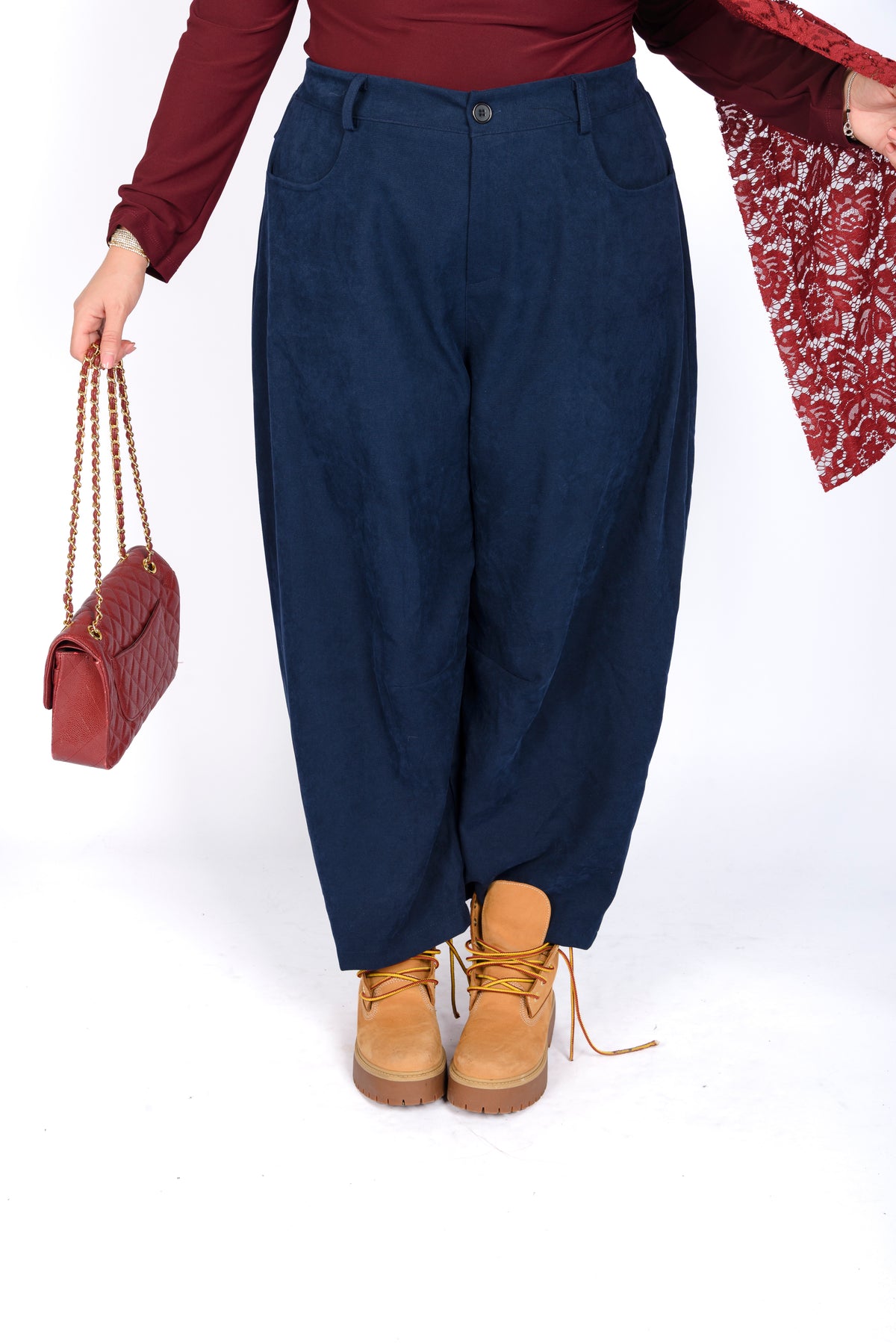 Pantalone Ballon Camoscio