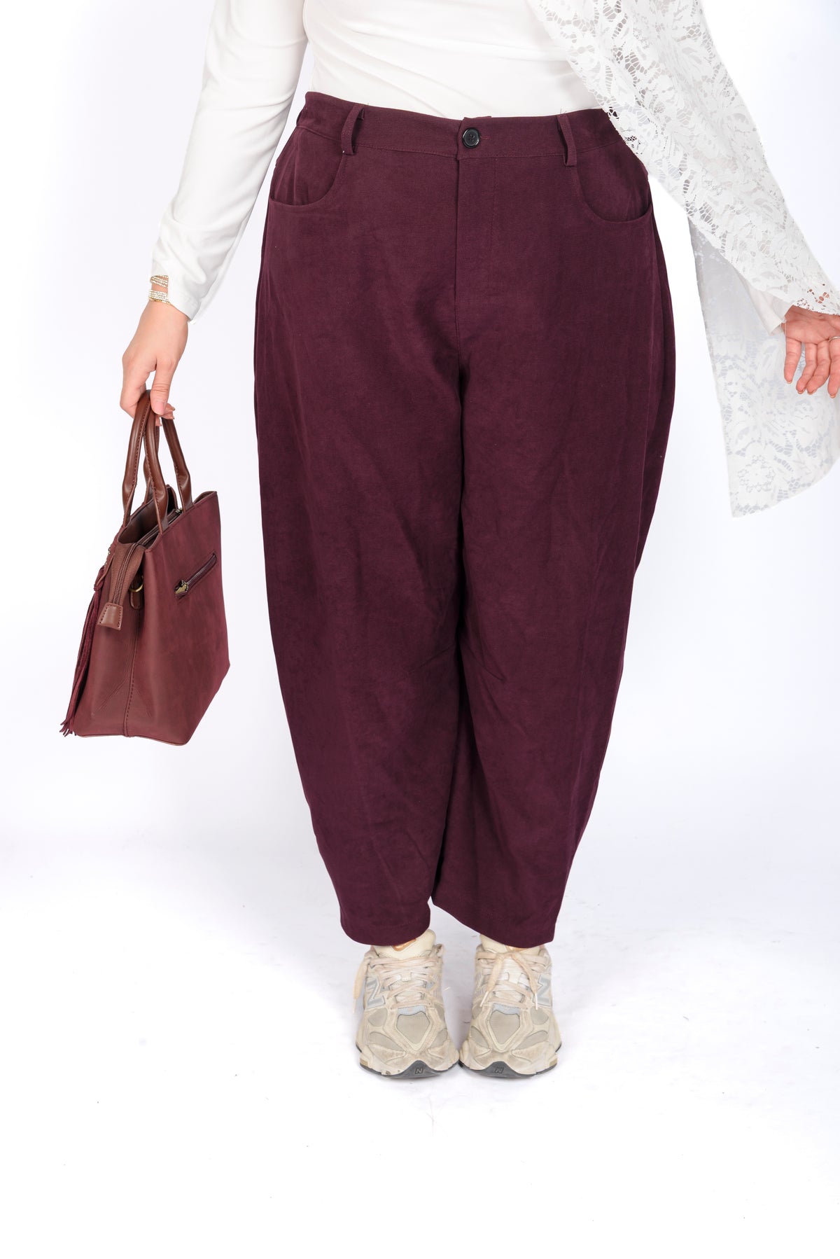 Pantalone Ballon Camoscio