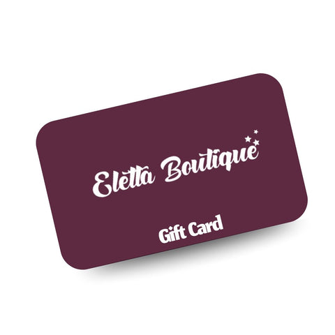GIFT CARD by Eletta Boutique