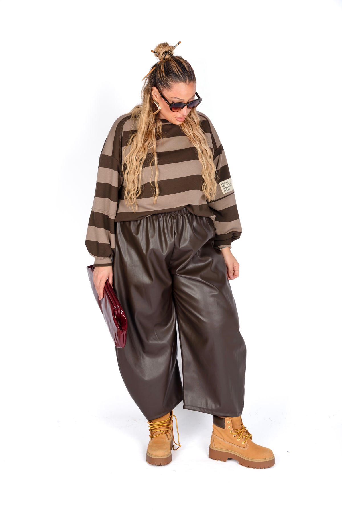 Pantalone Jenny Eco Pelle