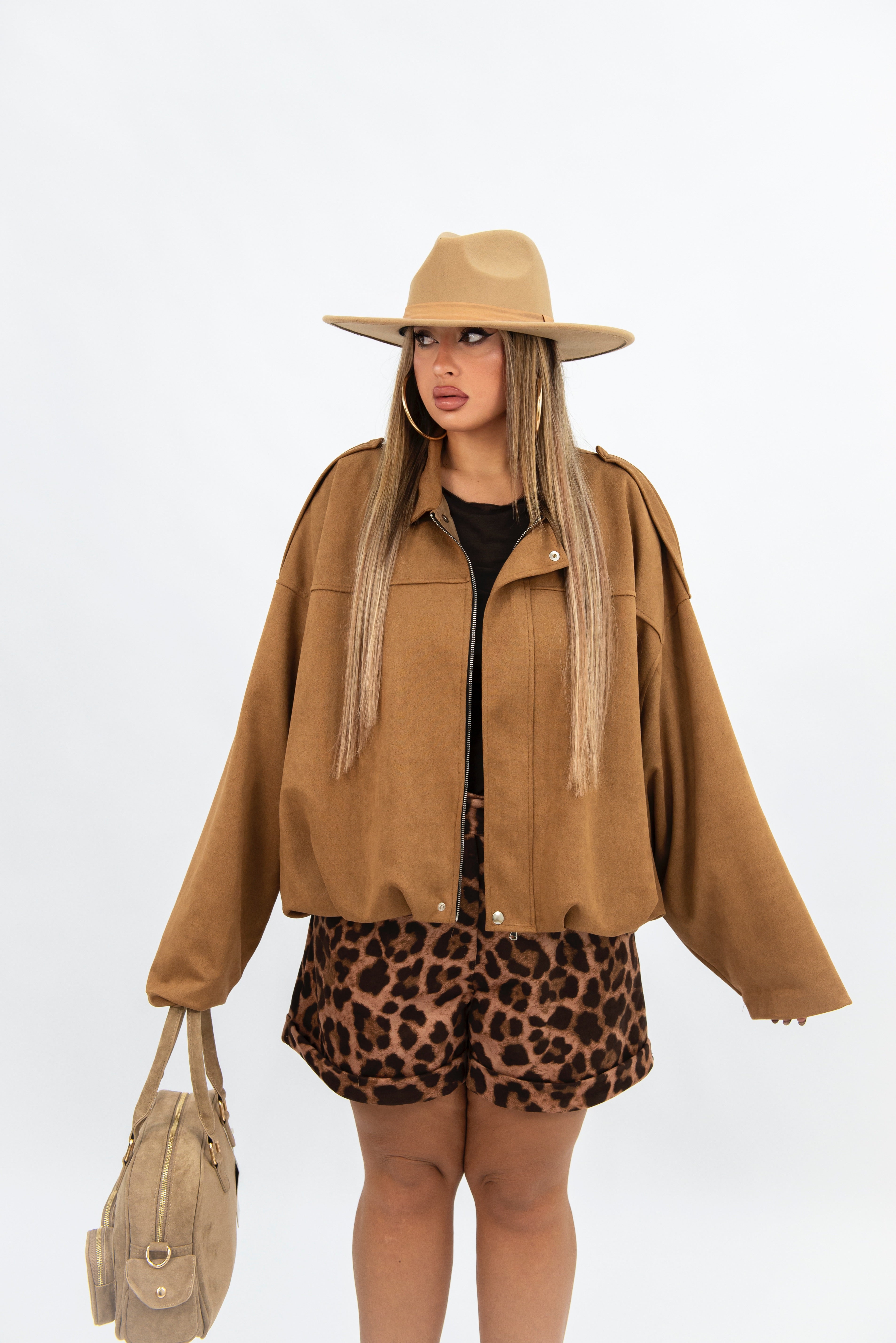 Giacca Camoscio
