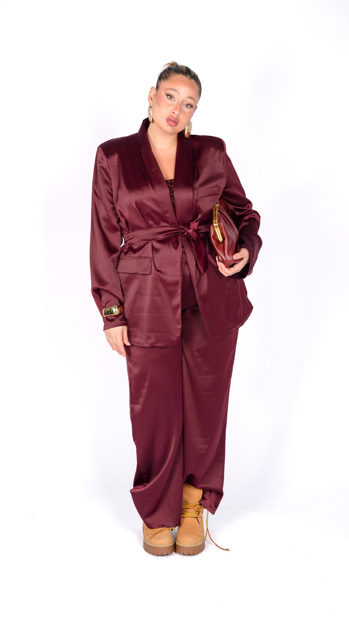 Tailleur Kimono Raso