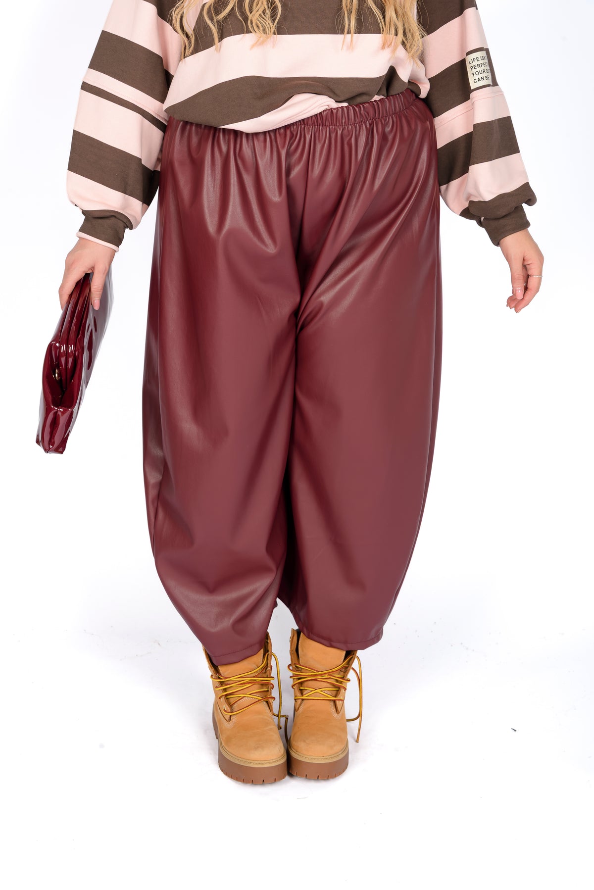 Pantalone Jenny Eco Pelle