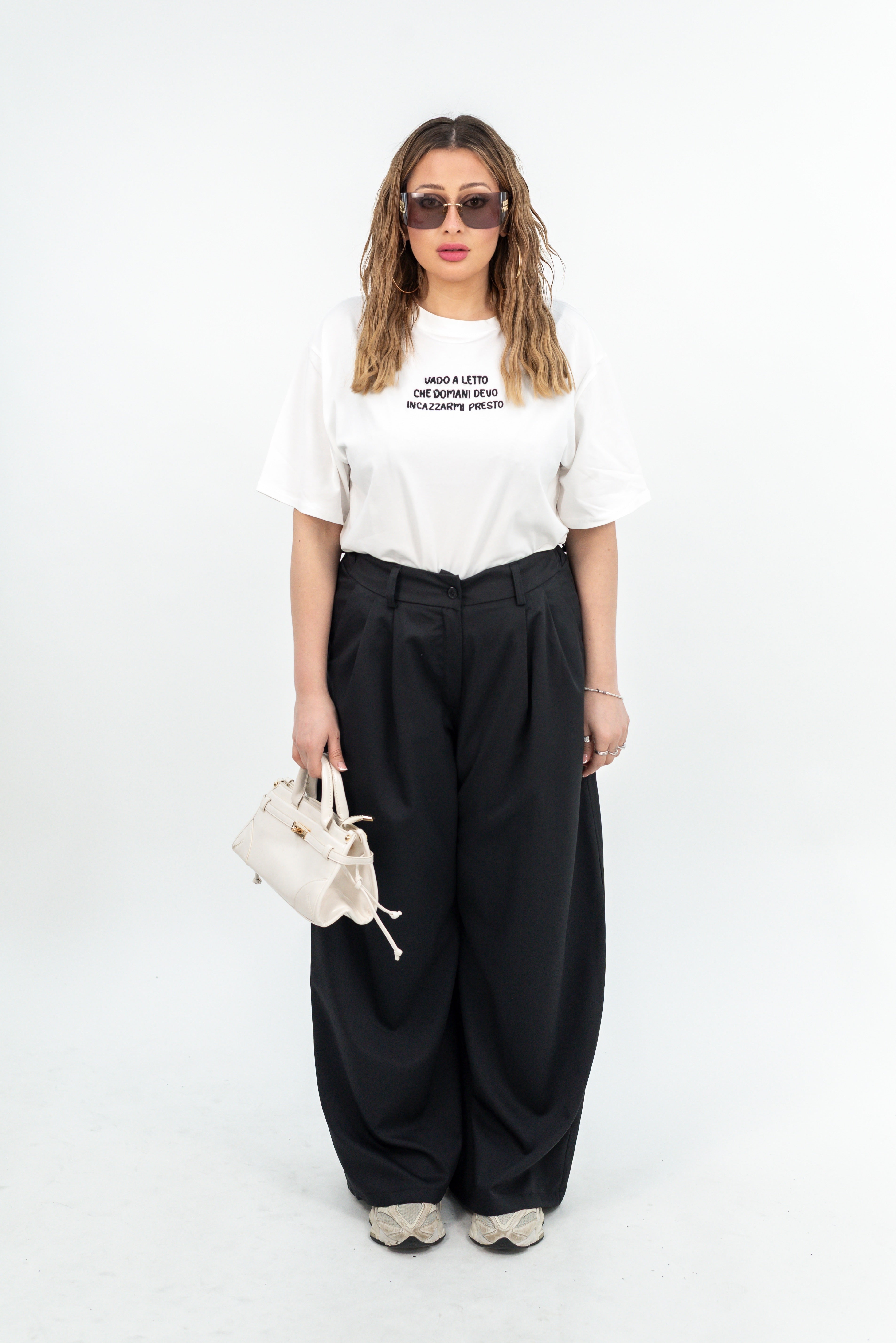 T-Shirt" Vado A Letto"