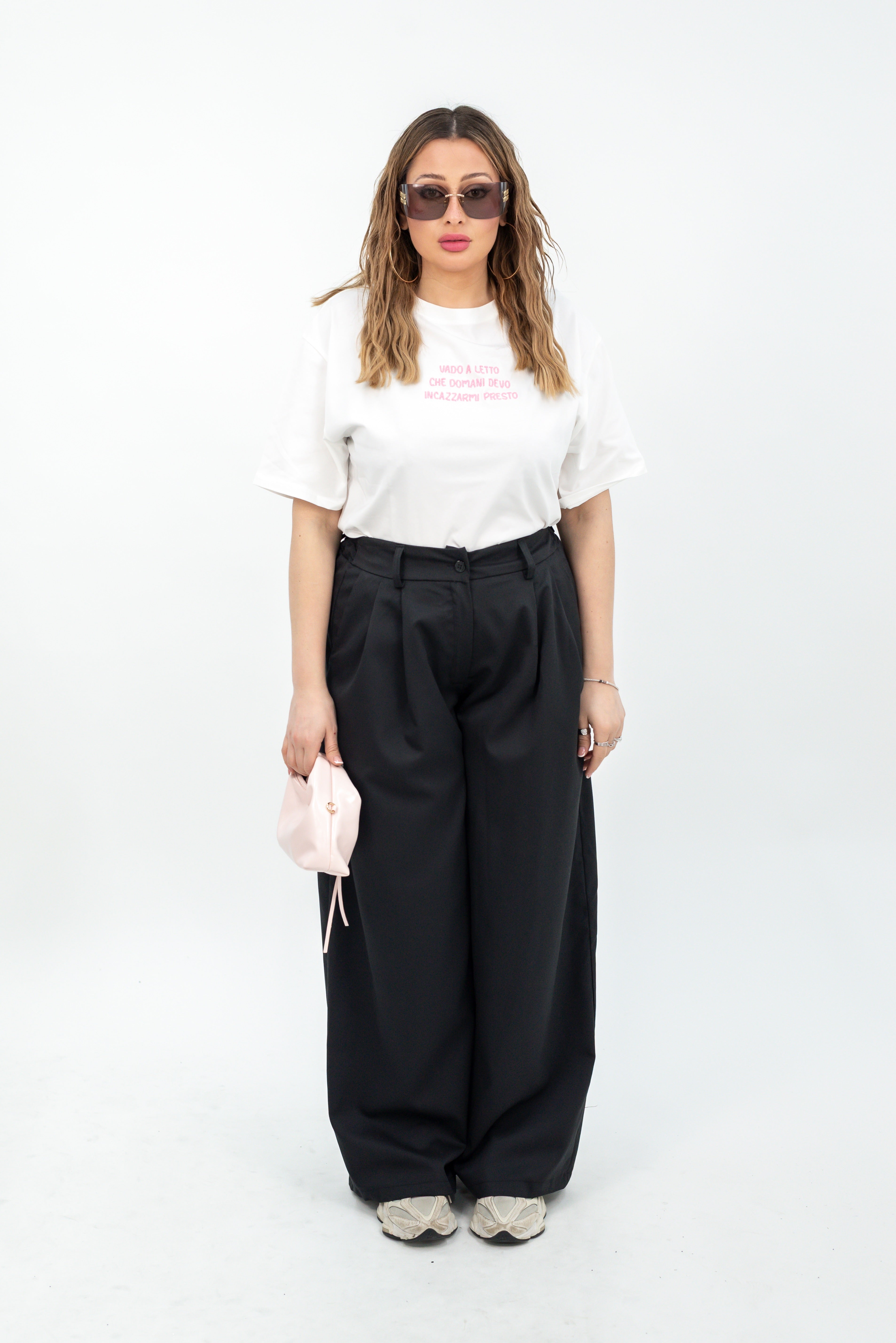 T-Shirt" Vado A Letto"