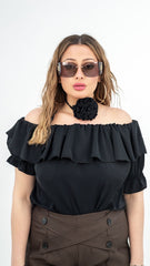Maglia Collana Rosa
