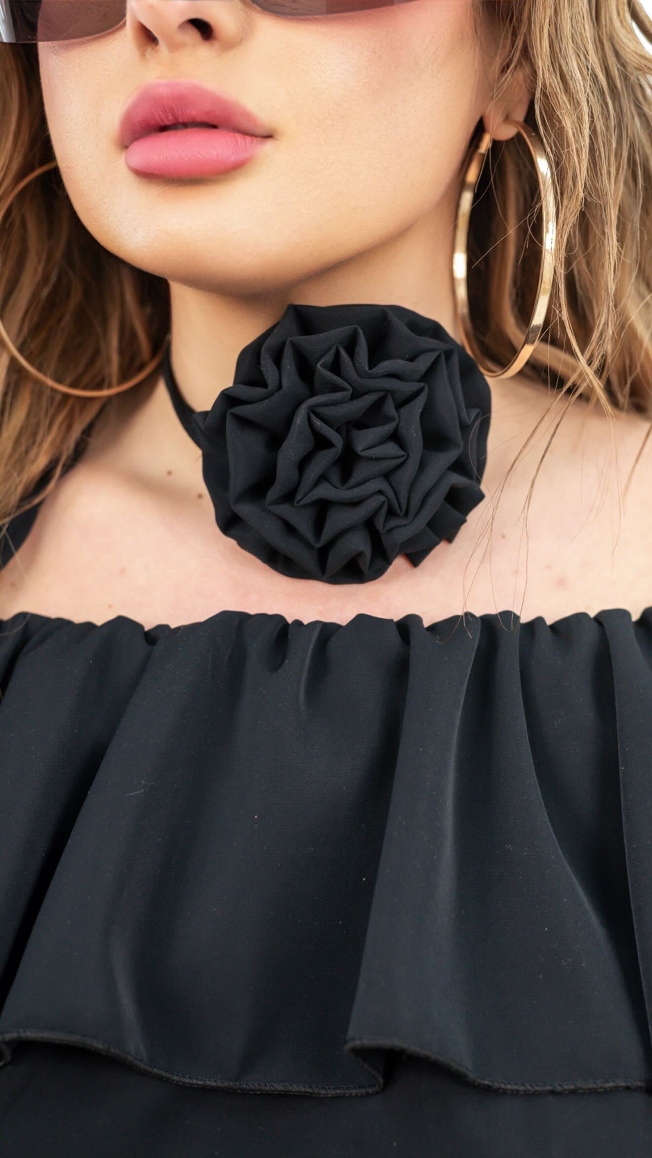 Maglia Collana Rosa