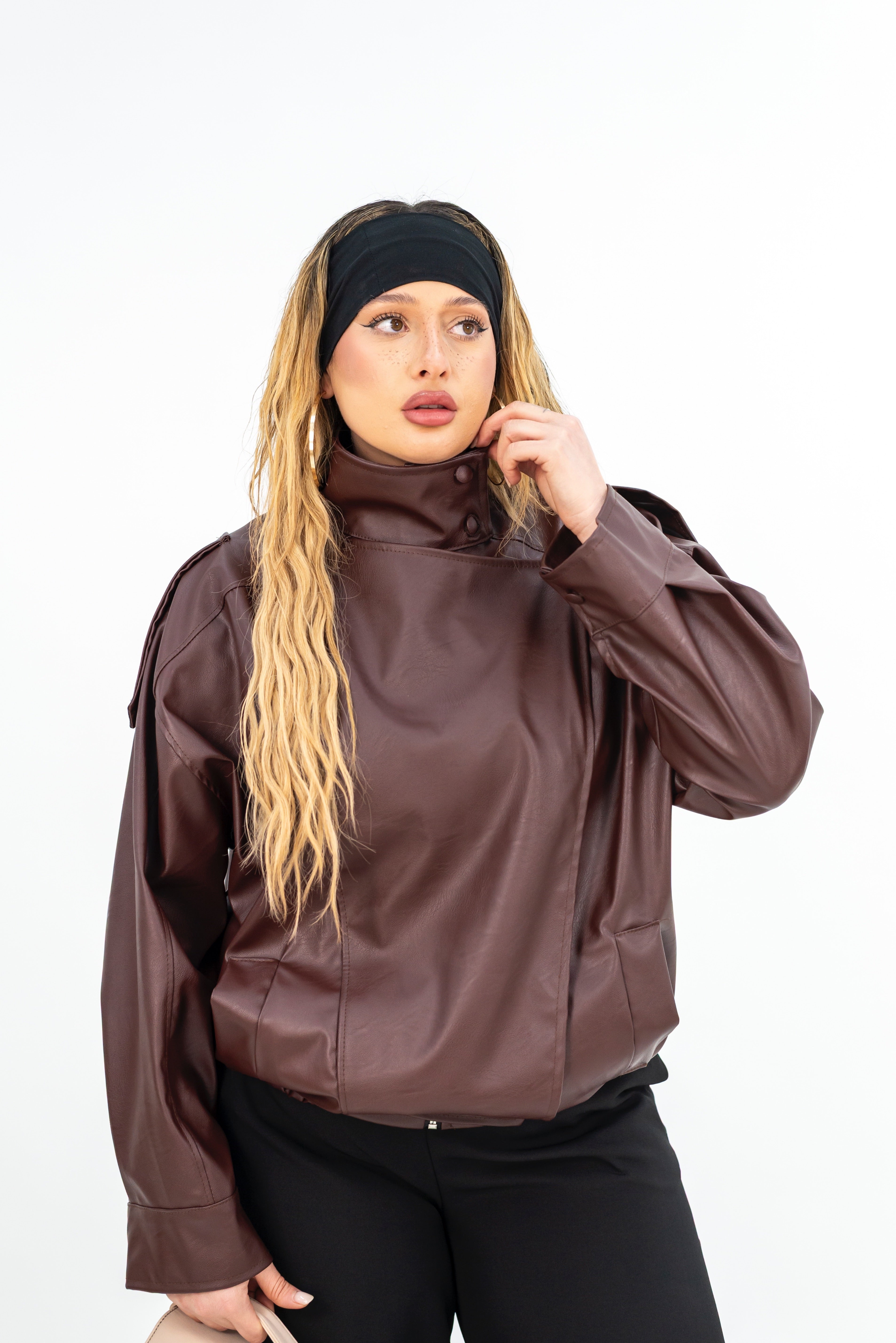 Giacca Eco-Pelle Zaira