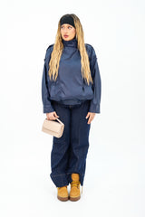 Jeans Fake Denim Cintura