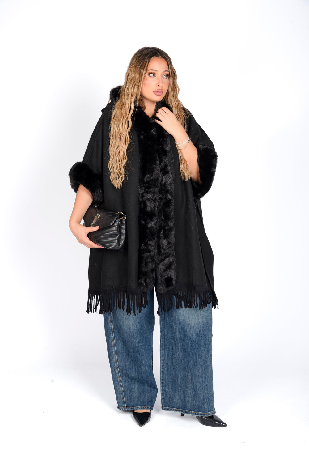 Cardigan Eco-Pelliccia