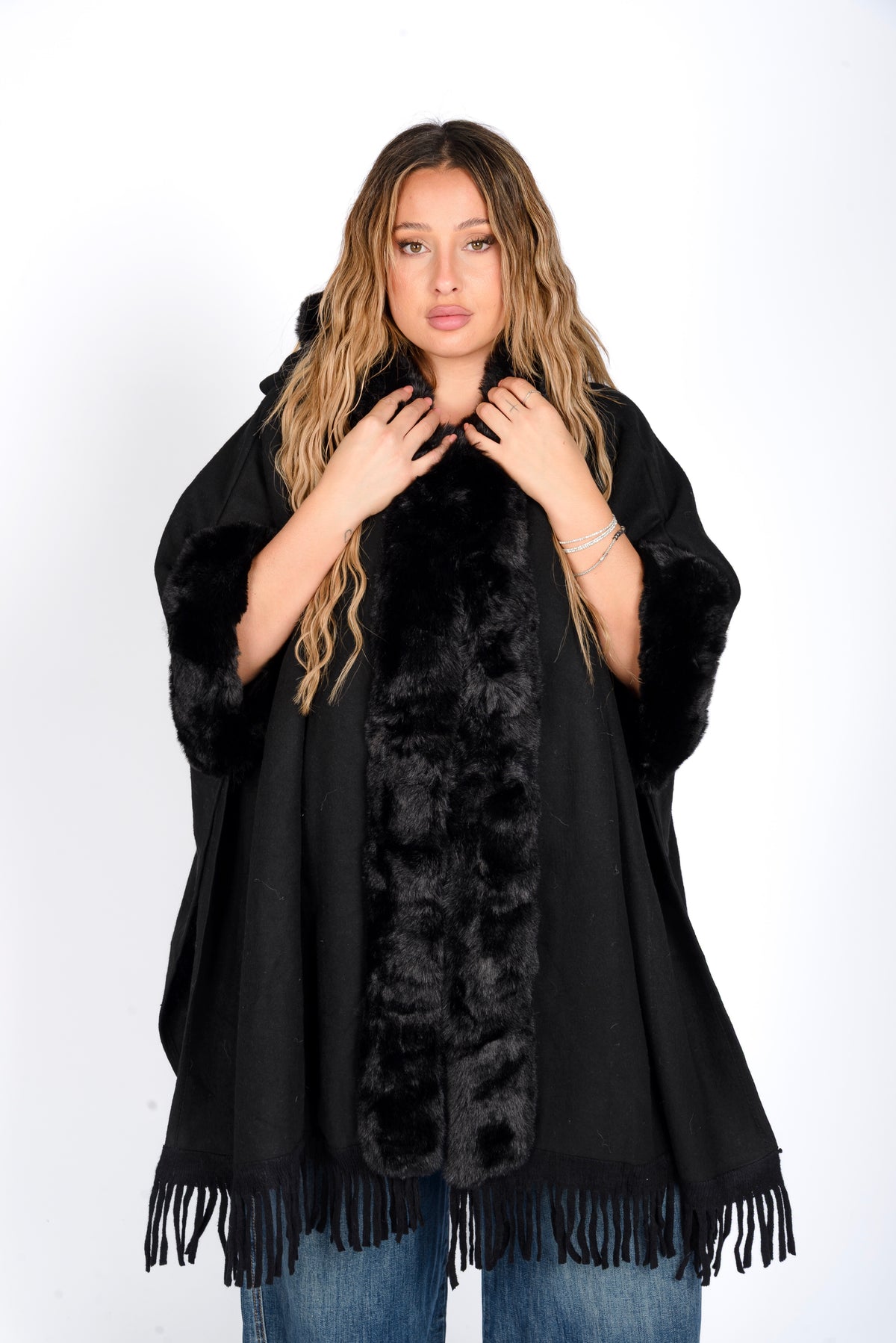 Cardigan Eco-Pelliccia