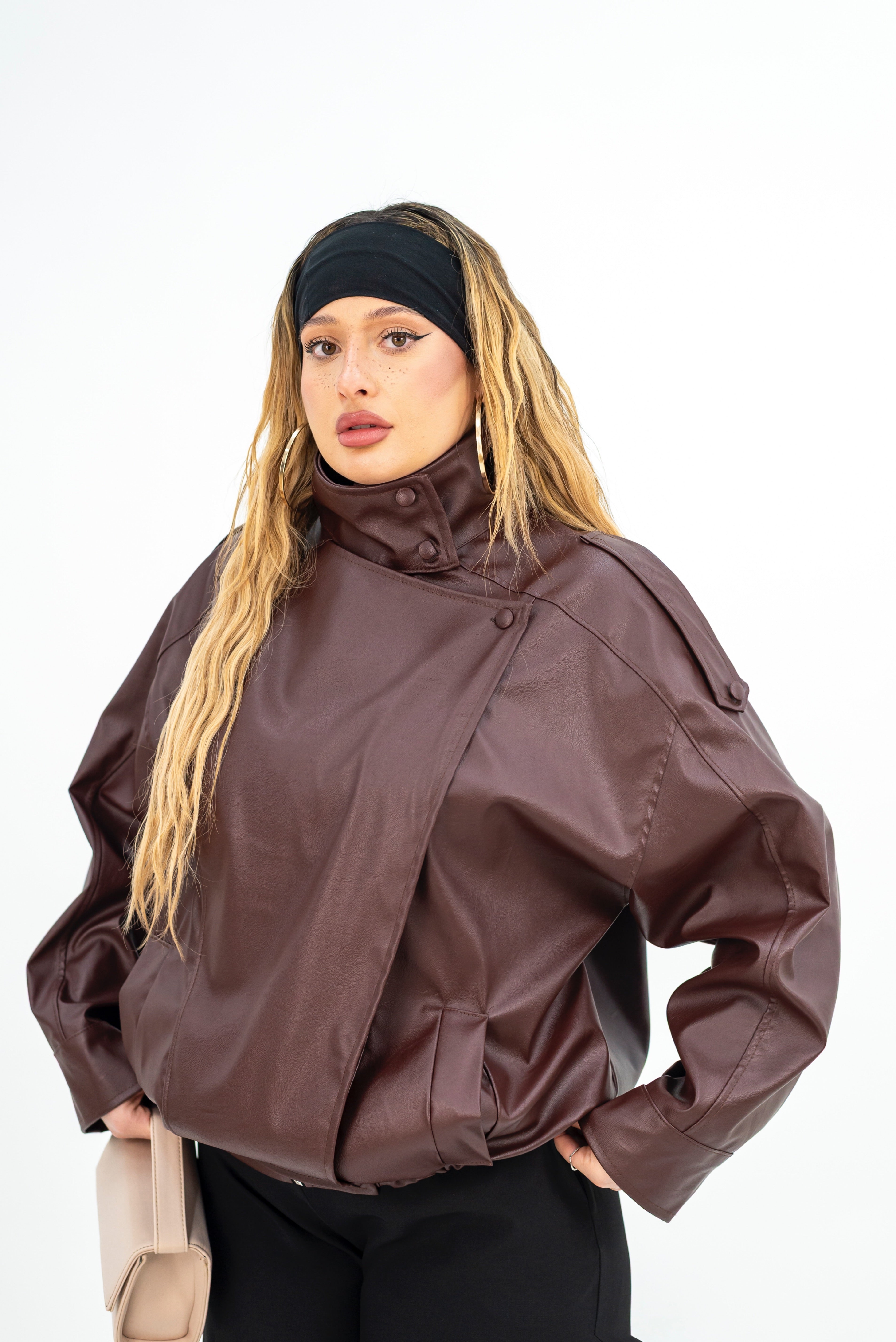 Giacca Eco-Pelle Zaira