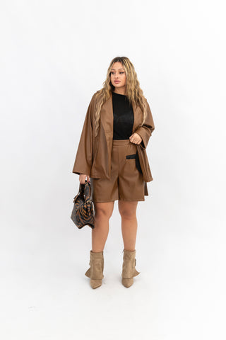 Pantaloncino Ecopelle