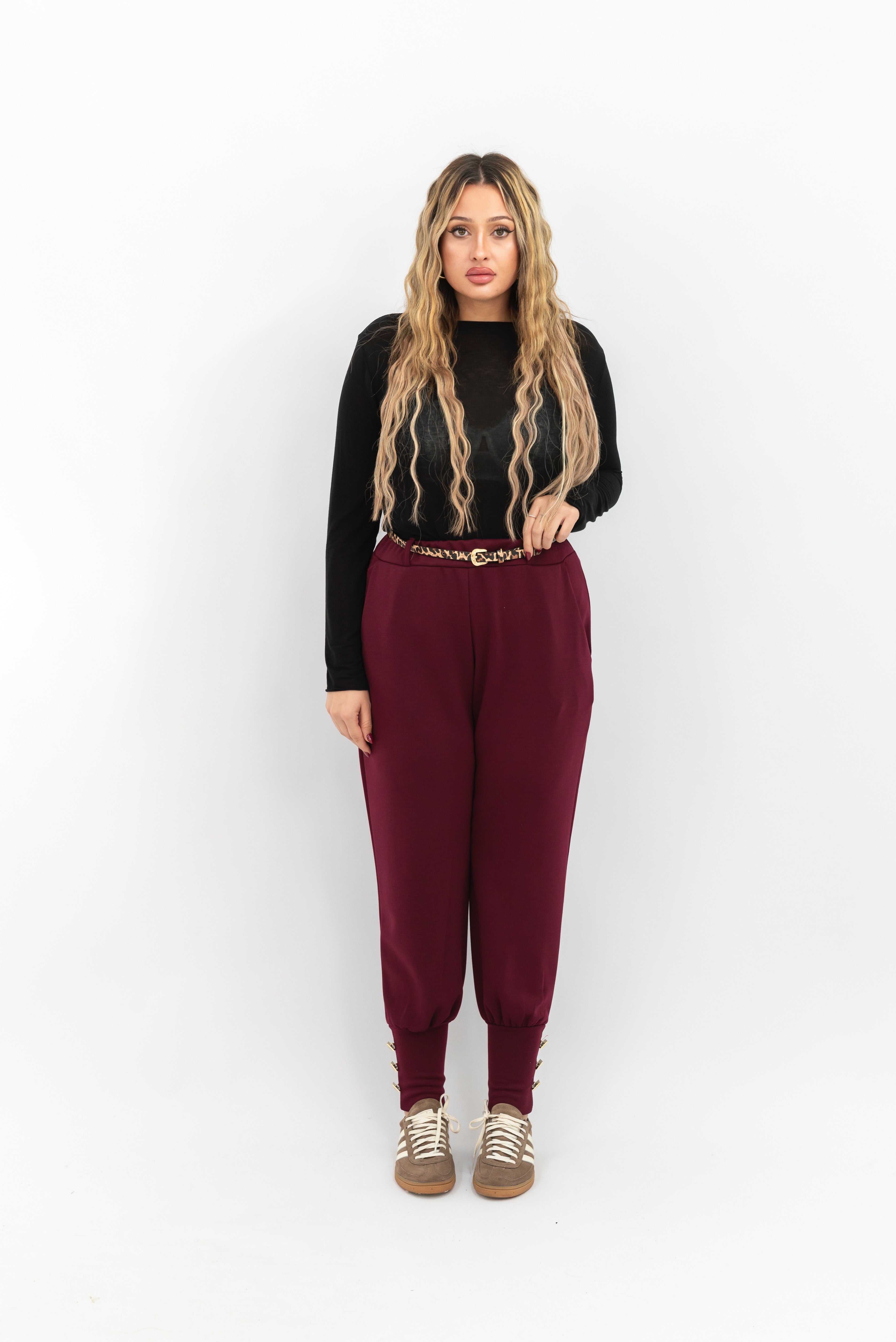 Pantalone Cintura Maculata