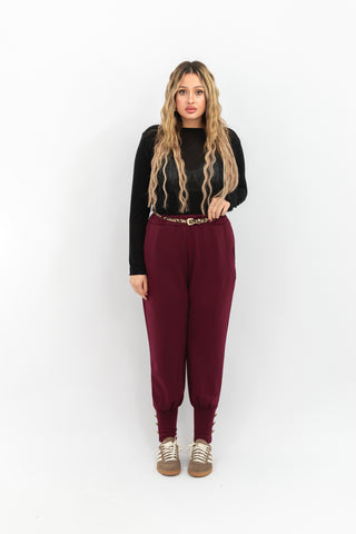 Pantalone Cintura Maculata