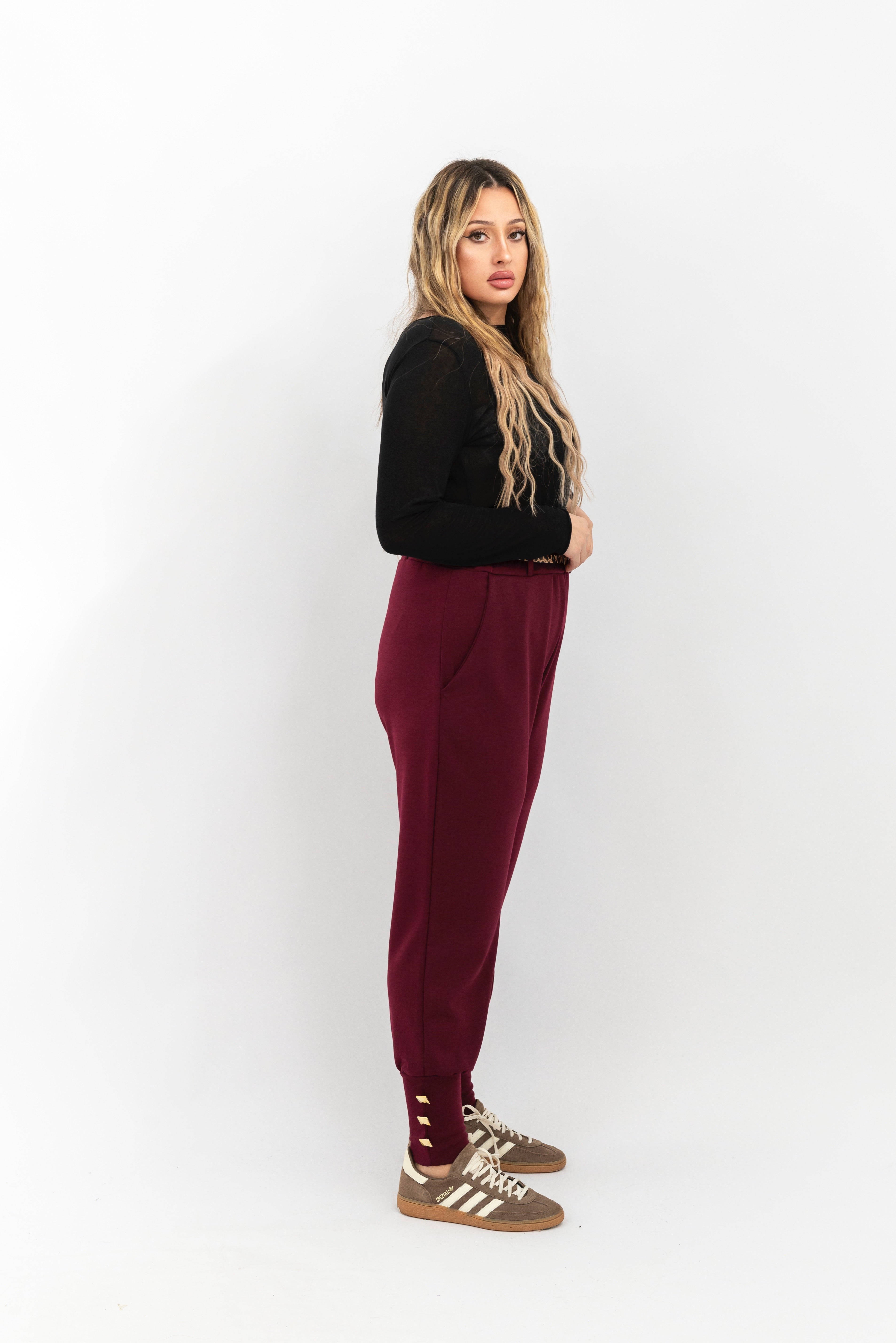 Pantalone Cintura Maculata