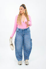 Jeans Leopard