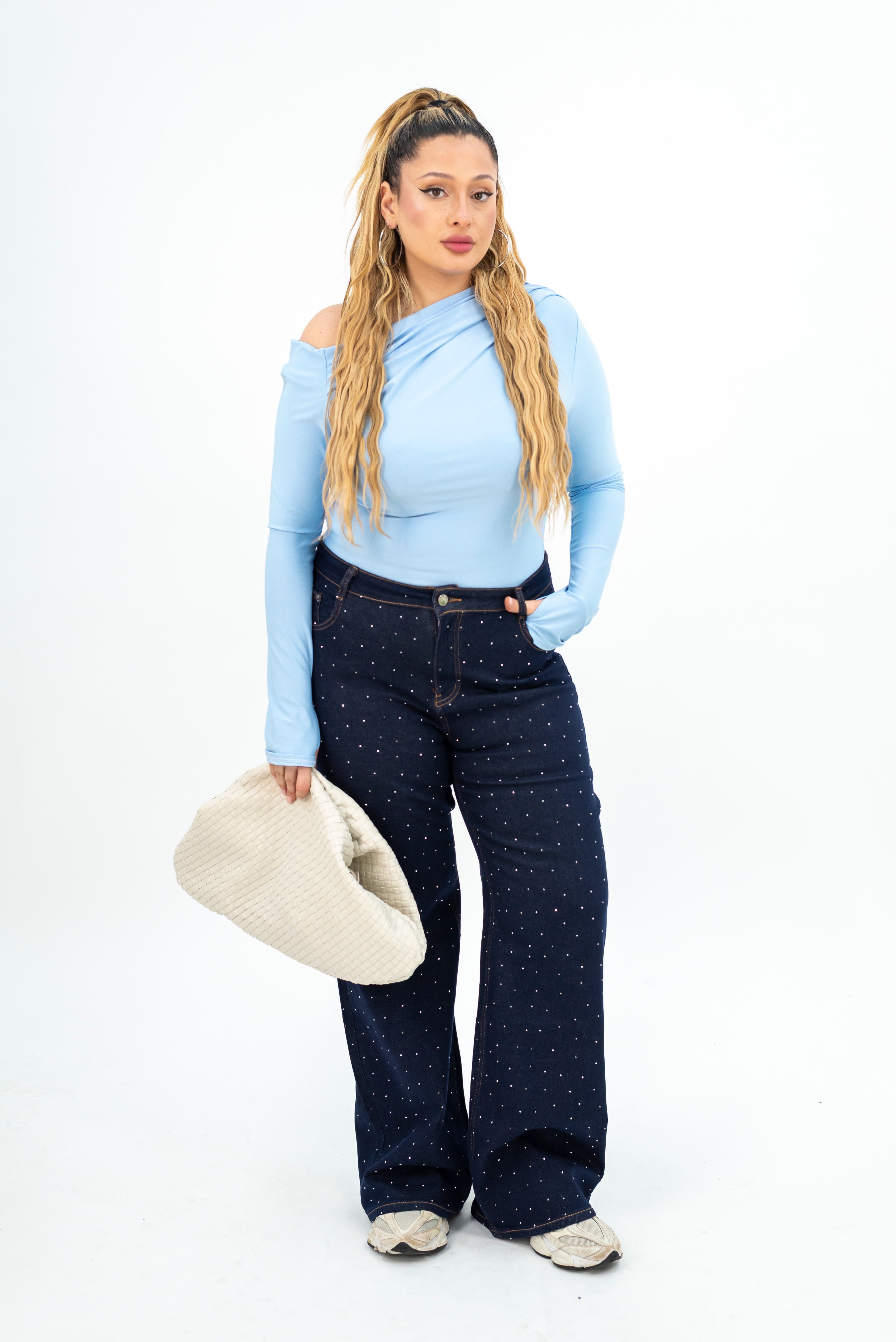 Jeans Zampa Strass