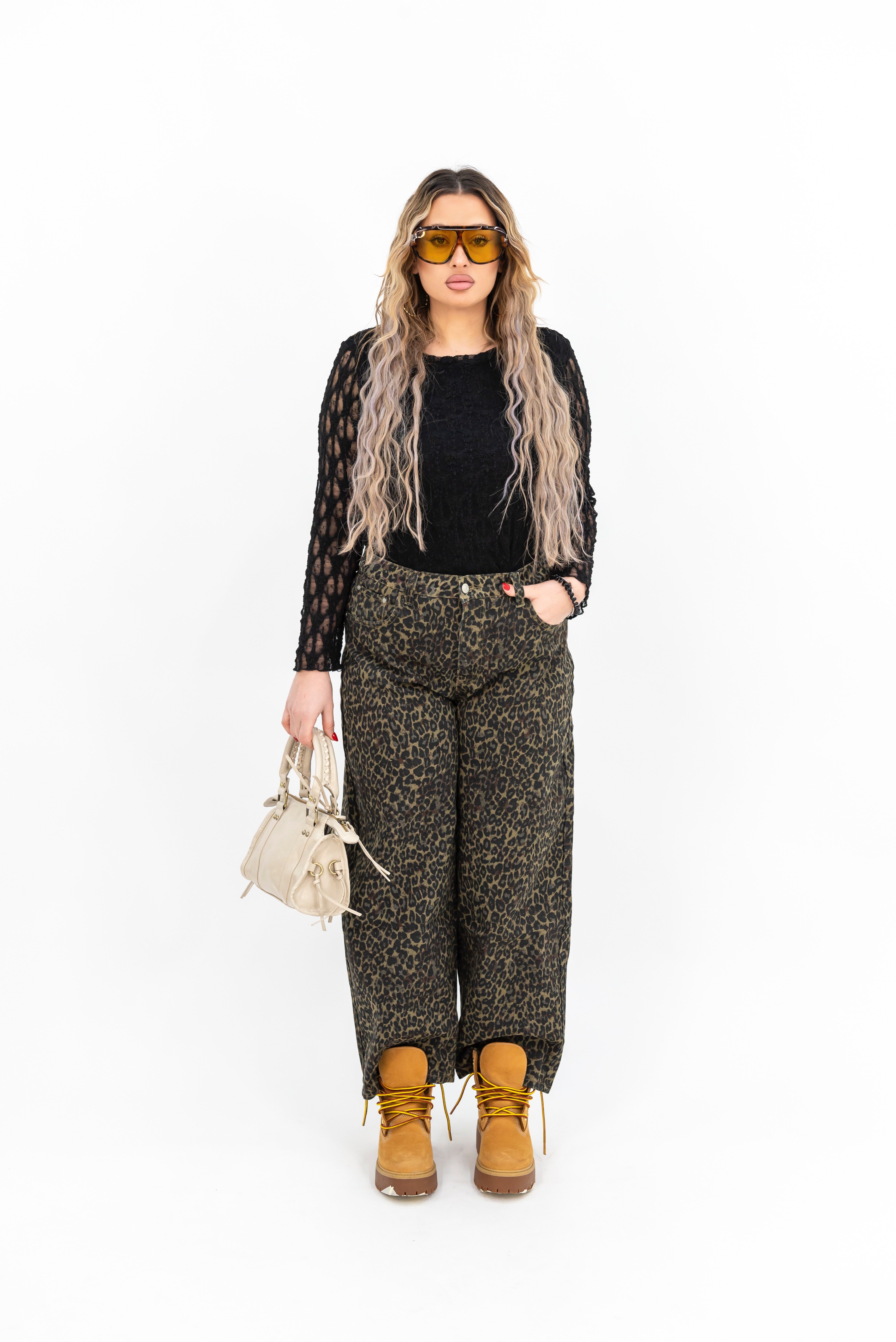 Jeans Viral Animalier