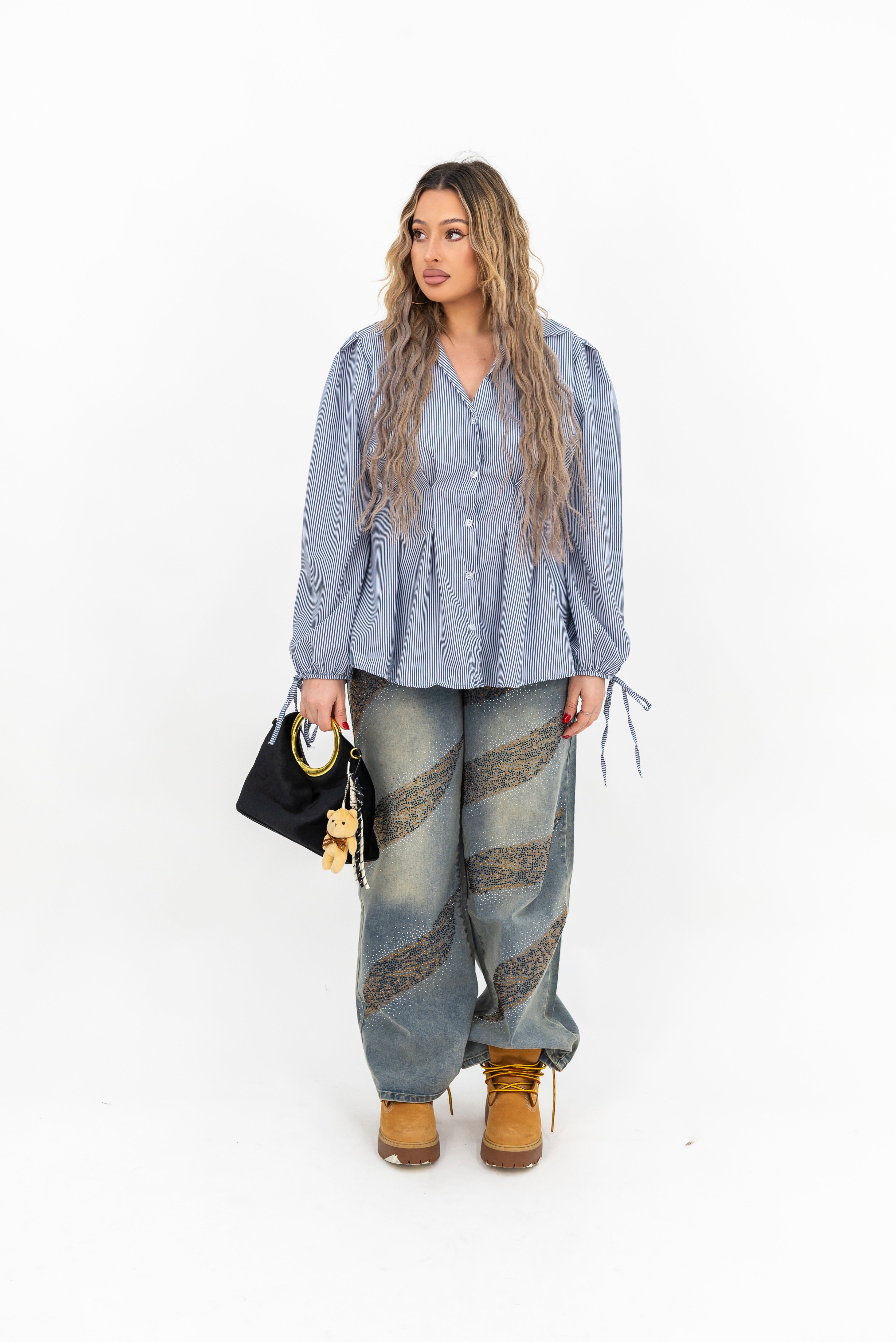 Jeans Ballon Maculato