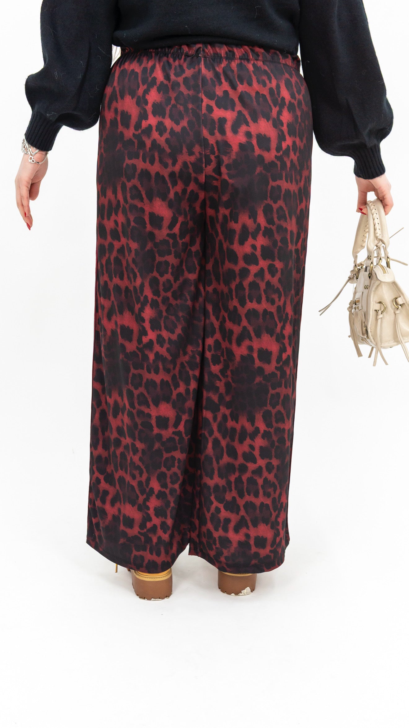 Panta-Tuta Animalier Bordeaux